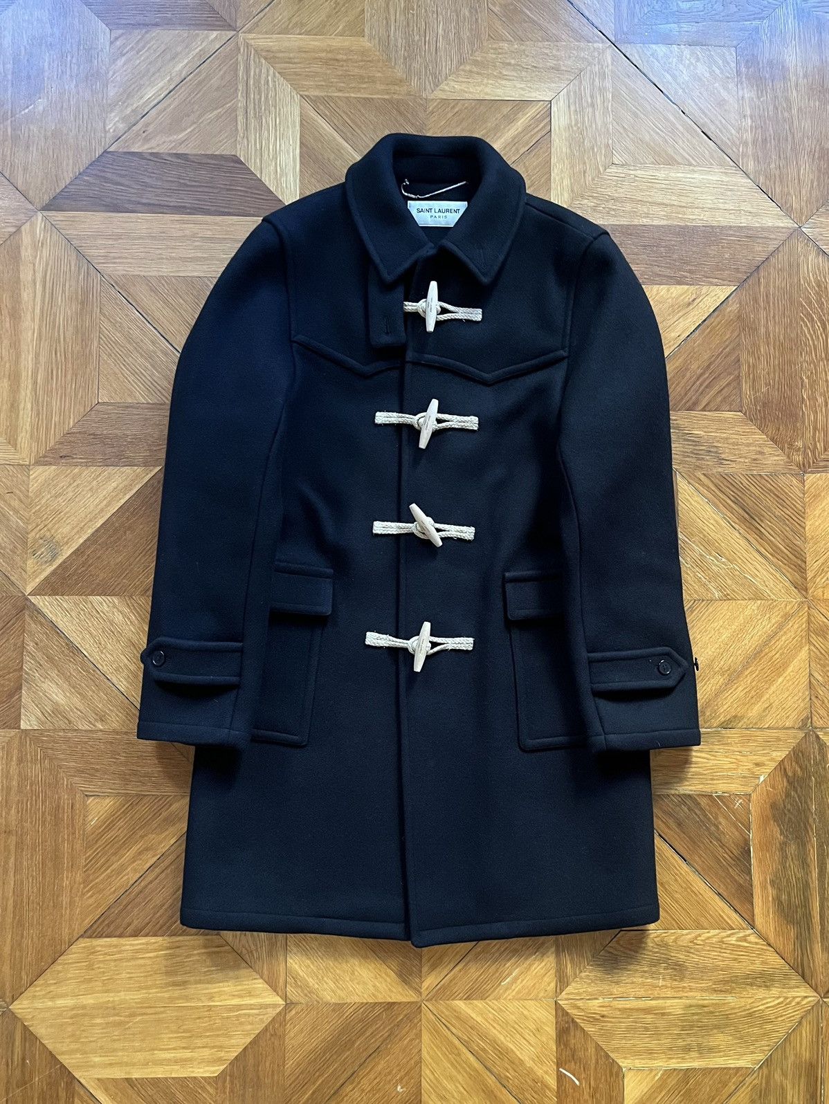 Saint Laurent Paris FW14 Runway Duffle Coat Size US S / EU 44-46 / 1 - 2 Thumbnail