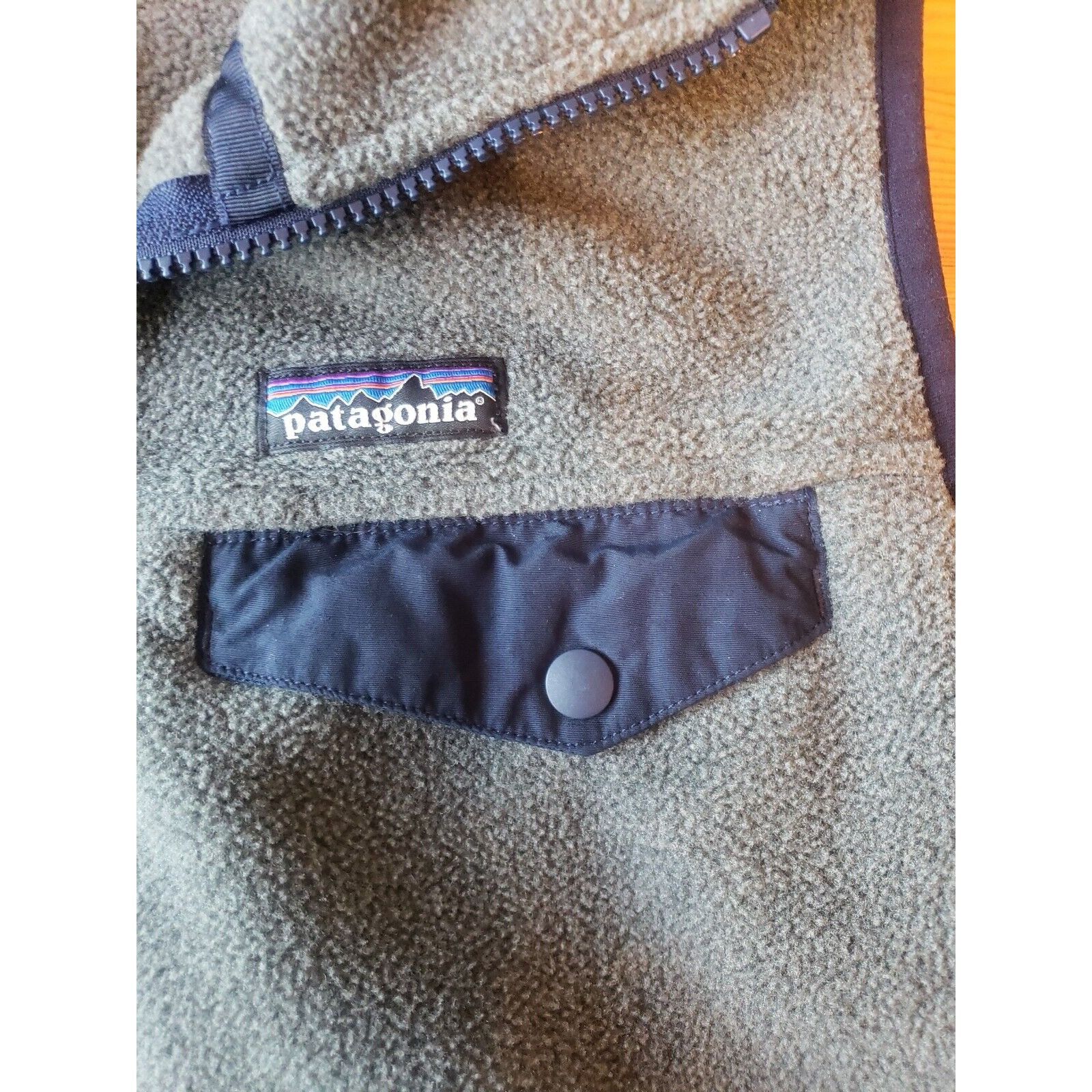 Patagonia Patagonia Synchilla Snap T Vest Womens S Full Zip Gray Blue Size S / US 4 / IT 40 - 6 Thumbnail