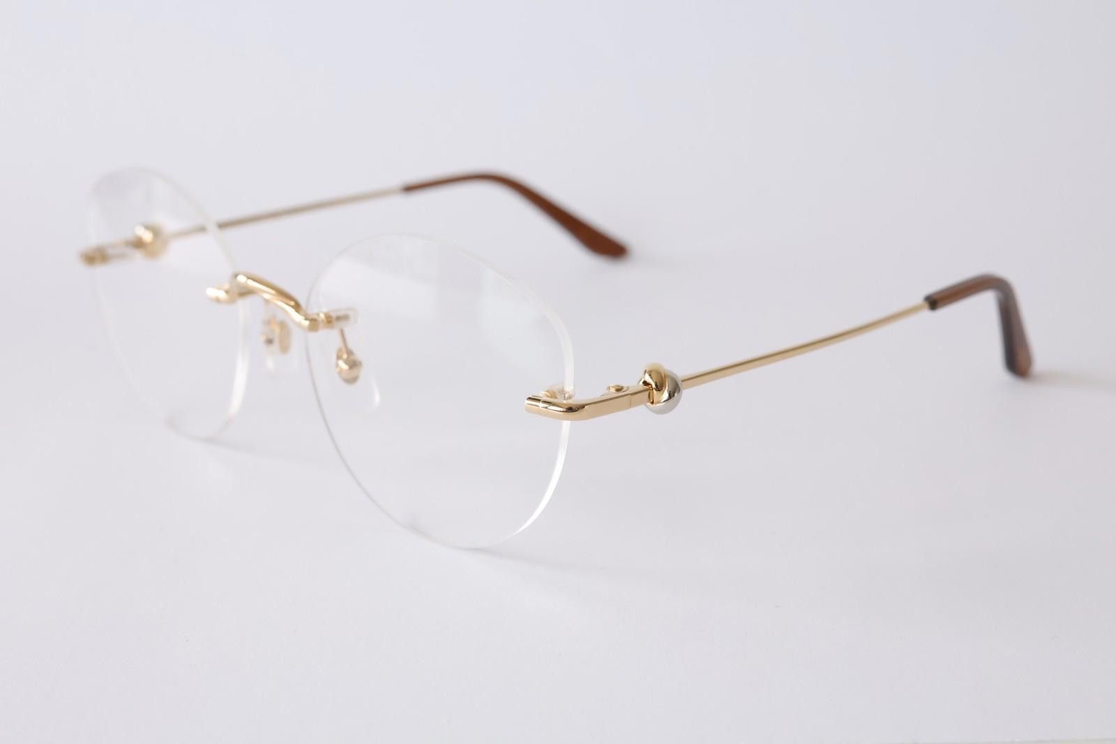 Cartier New Cartier eyewear optical eyeglasses CT0376O 001 gold Size ONE SIZE - 3 Thumbnail
