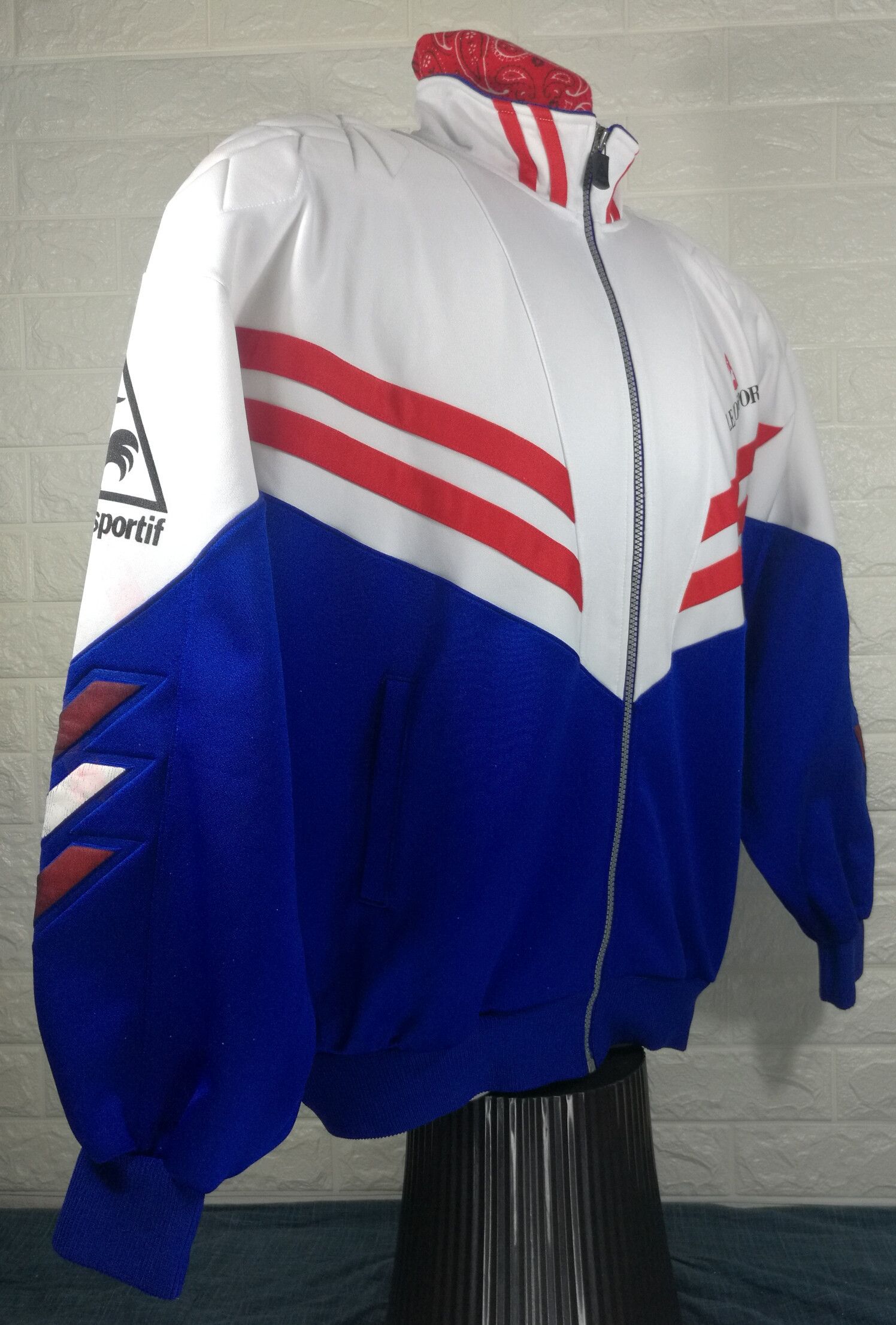 Le Coq Sportif Vintage Le Coq Sportif Fifa World Cup France Sweater Size US L / EU 52-54 / 3 - 2 Thumbnail
