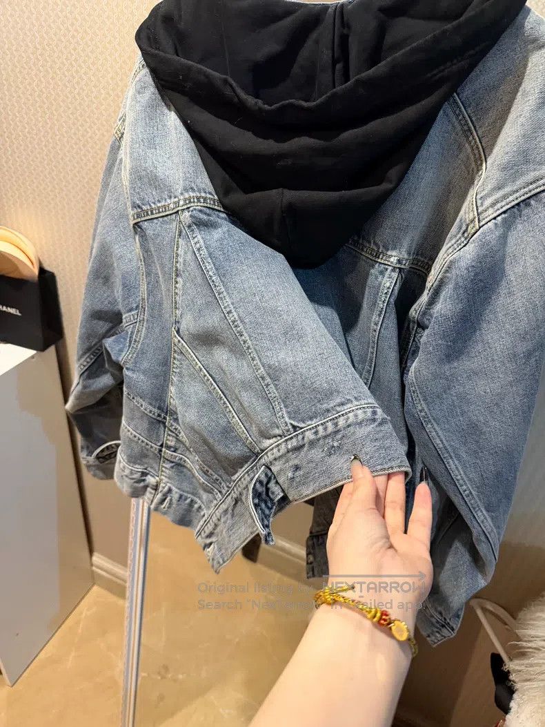 Balenciaga Balenciaga denim jacket Size XS / US 0-2 / IT 36-38 - 4 Thumbnail
