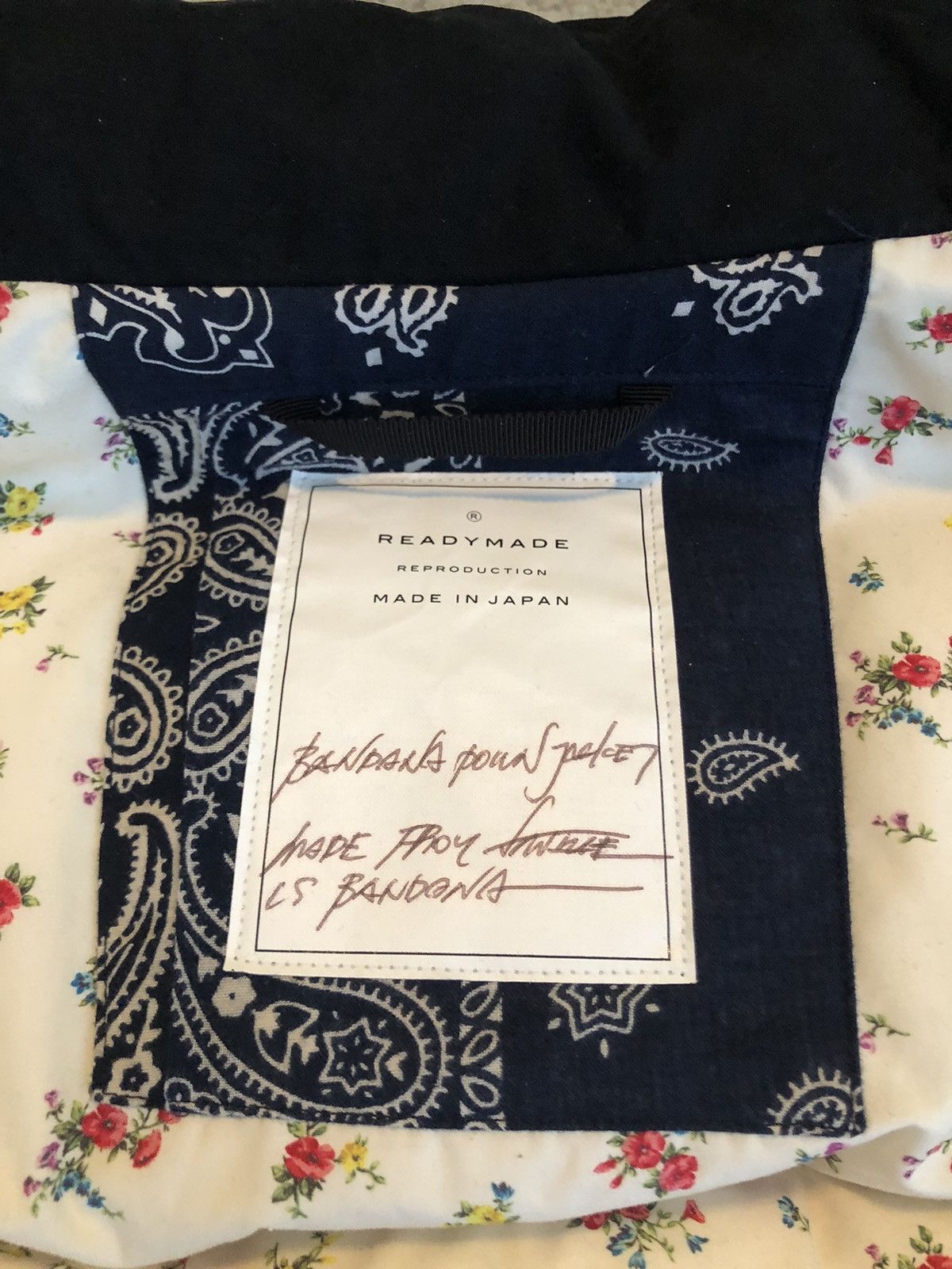 READYMADE READYMADE Bandana Down Jacket Size US L / EU 52-54 / 3 - 10 Thumbnail