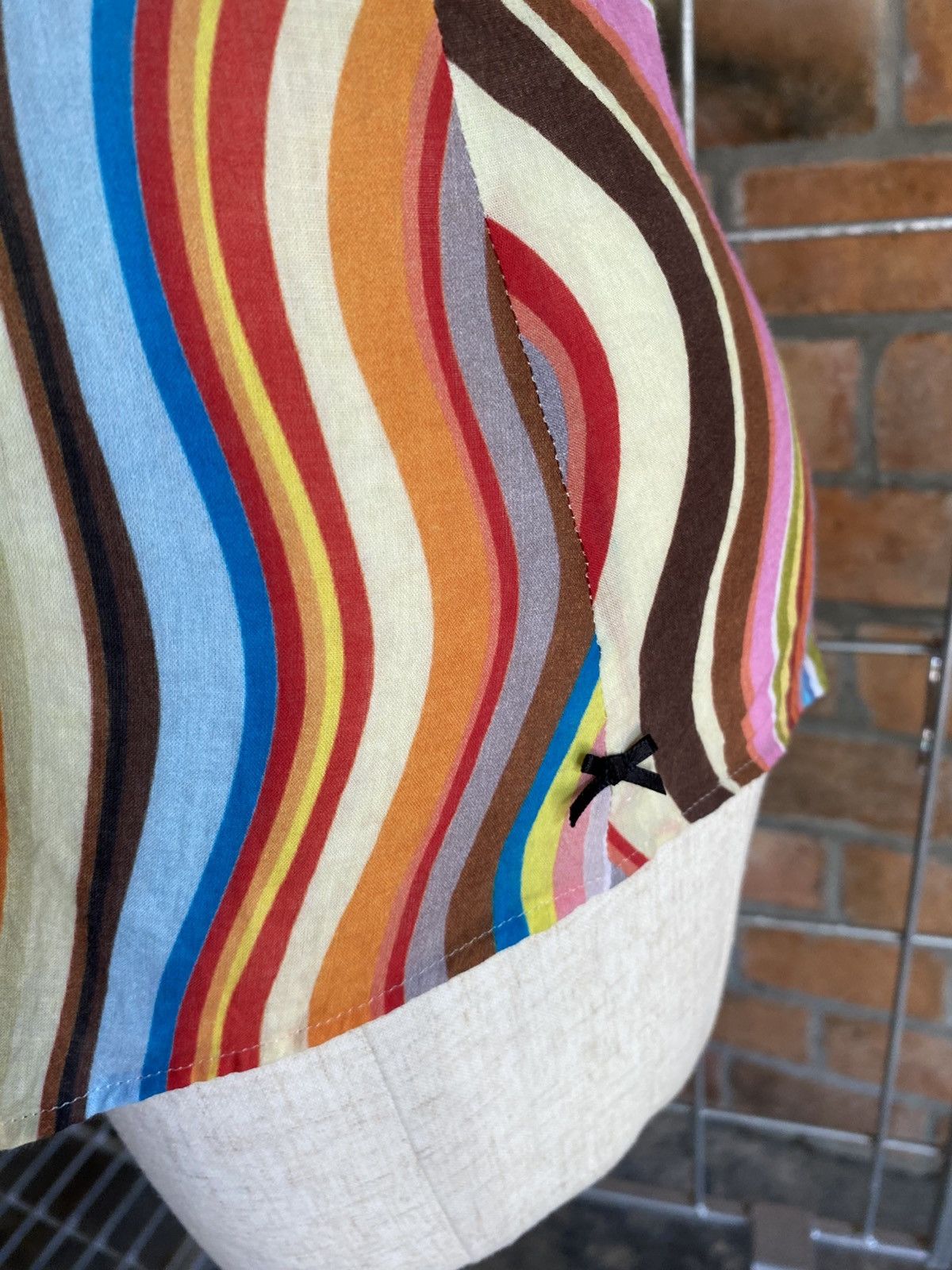 Paul Smith Paul Smith BLACK Multicolor Psychedelic Wave Shirt Size S / US 4 / IT 40 - 18 Thumbnail