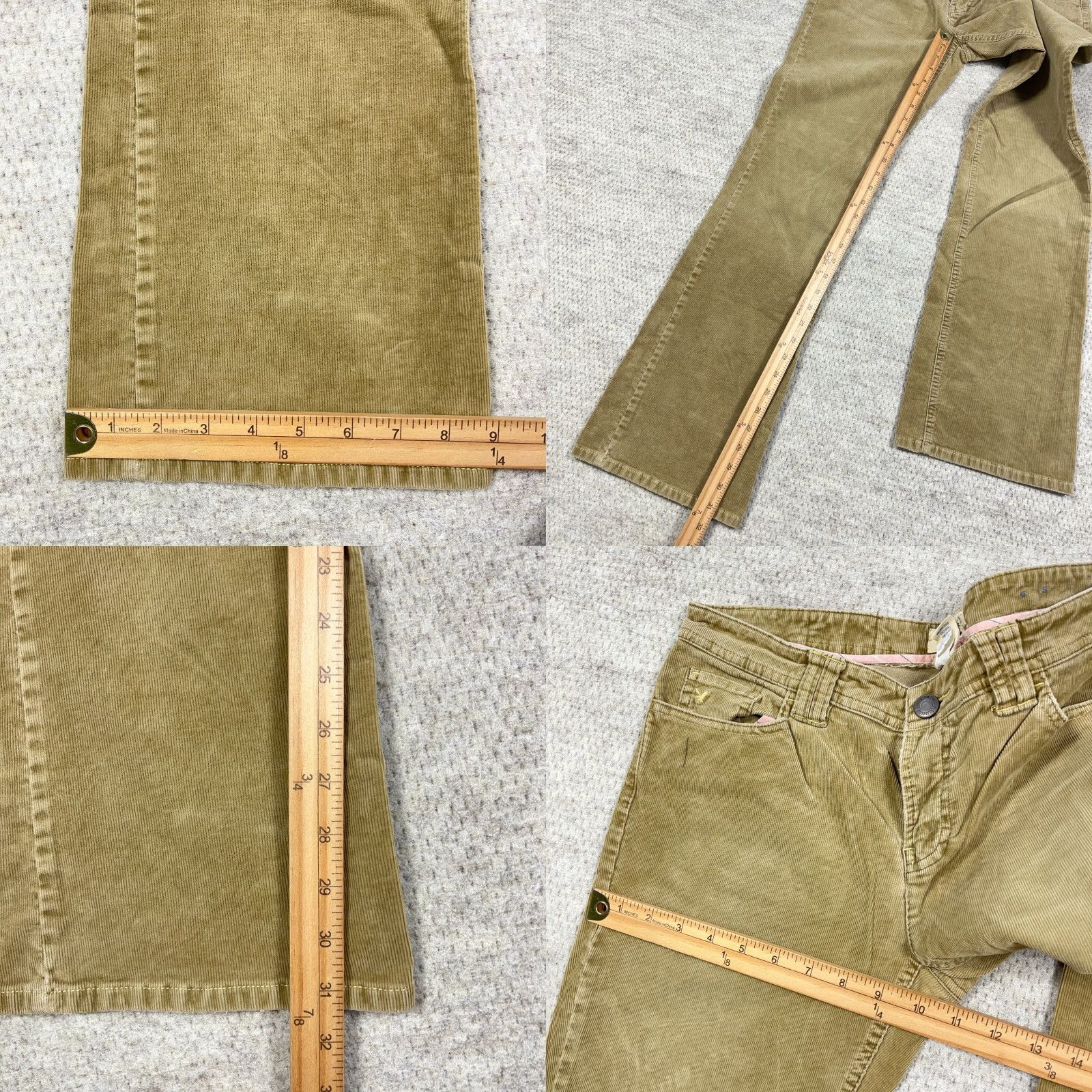 American Eagle Outfitters VINTAGE American Eagle Jeans Women 8 Bootcut Corduroy Brown 00s Modern Classic Hipster Mens Womens Size 30" / US 8 / IT 44 - 8 Thumbnail