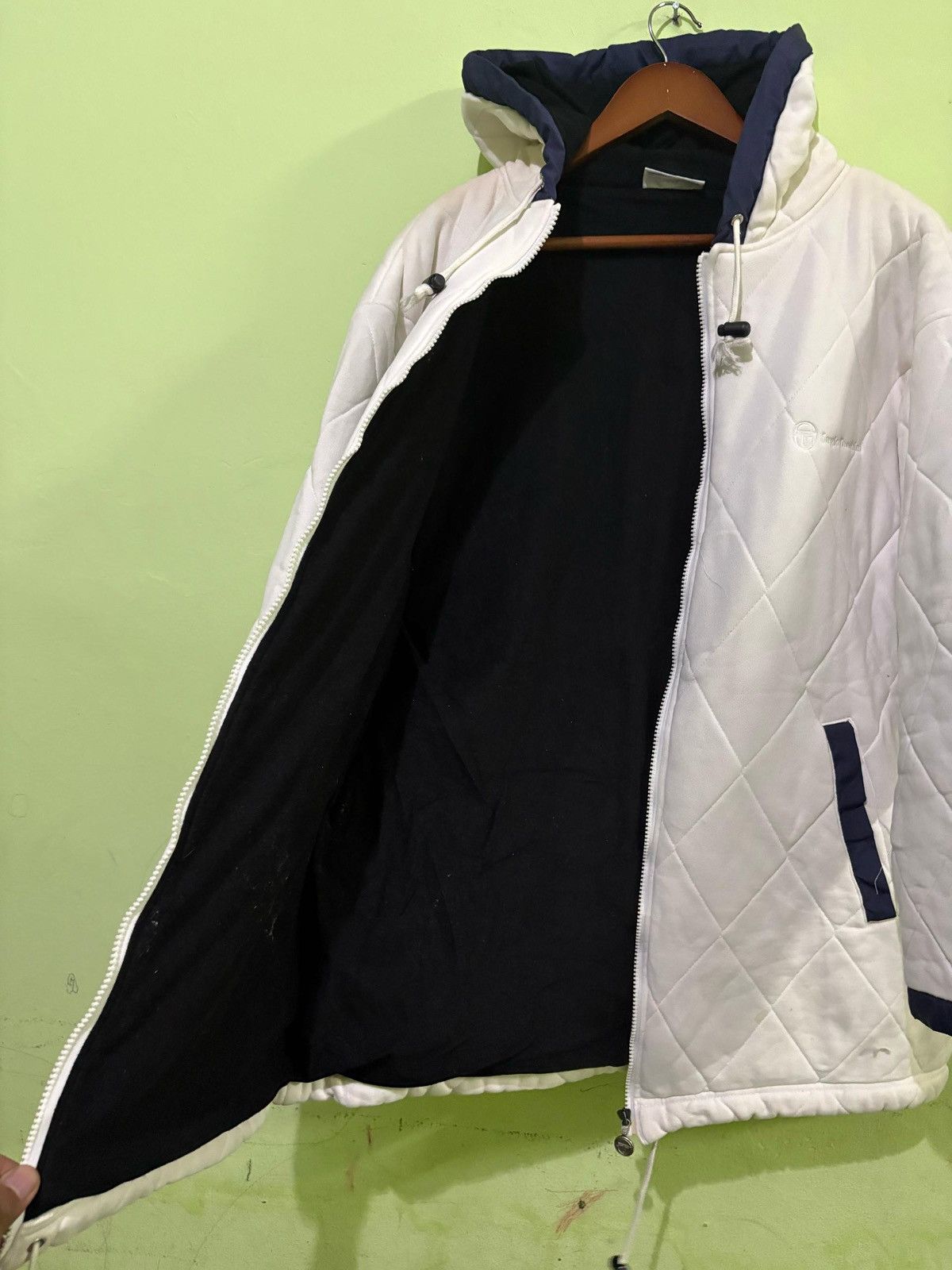 Sergio Tacchini Vintage Sergio Tacchini Quilted Jacket Embroidery Logo Size US M / EU 48-50 / 2 - 4 Thumbnail