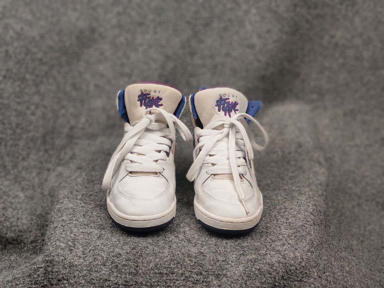 Nike Rare Vintage Original 90's Nike court flare Hi top sneakers Size US 8 / IT 38 - 11 Thumbnail