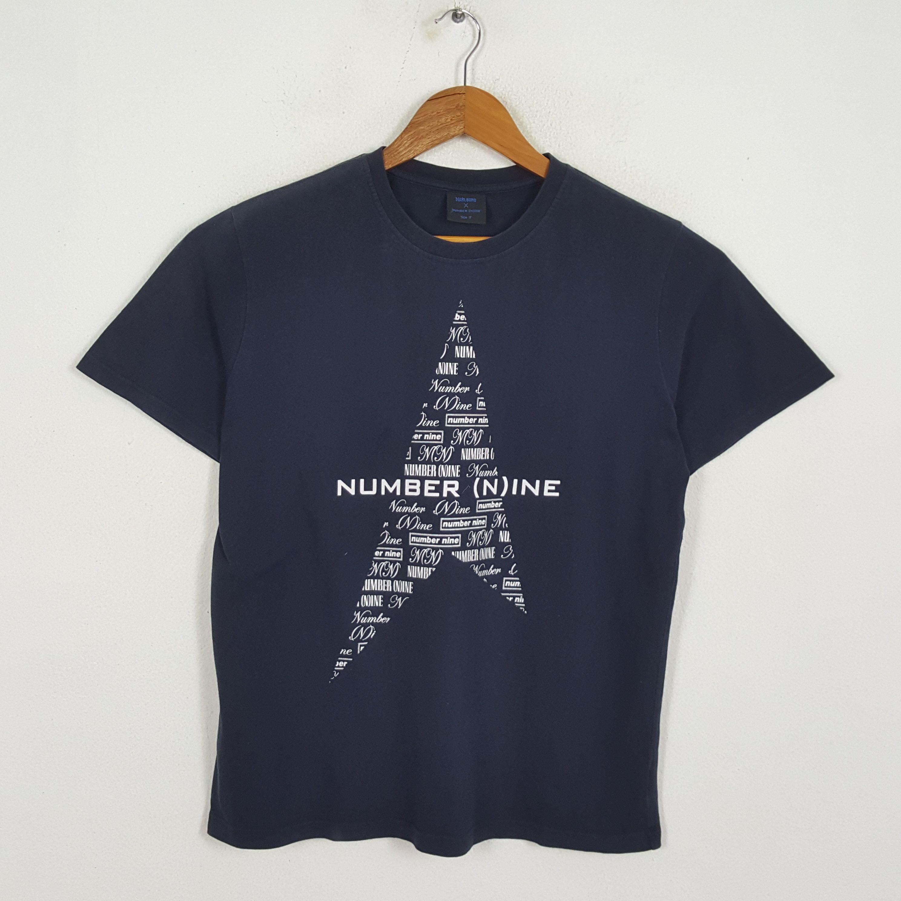 Vintage NUMBER (N)INE X Marlboro Japanese Brand T-Shirt