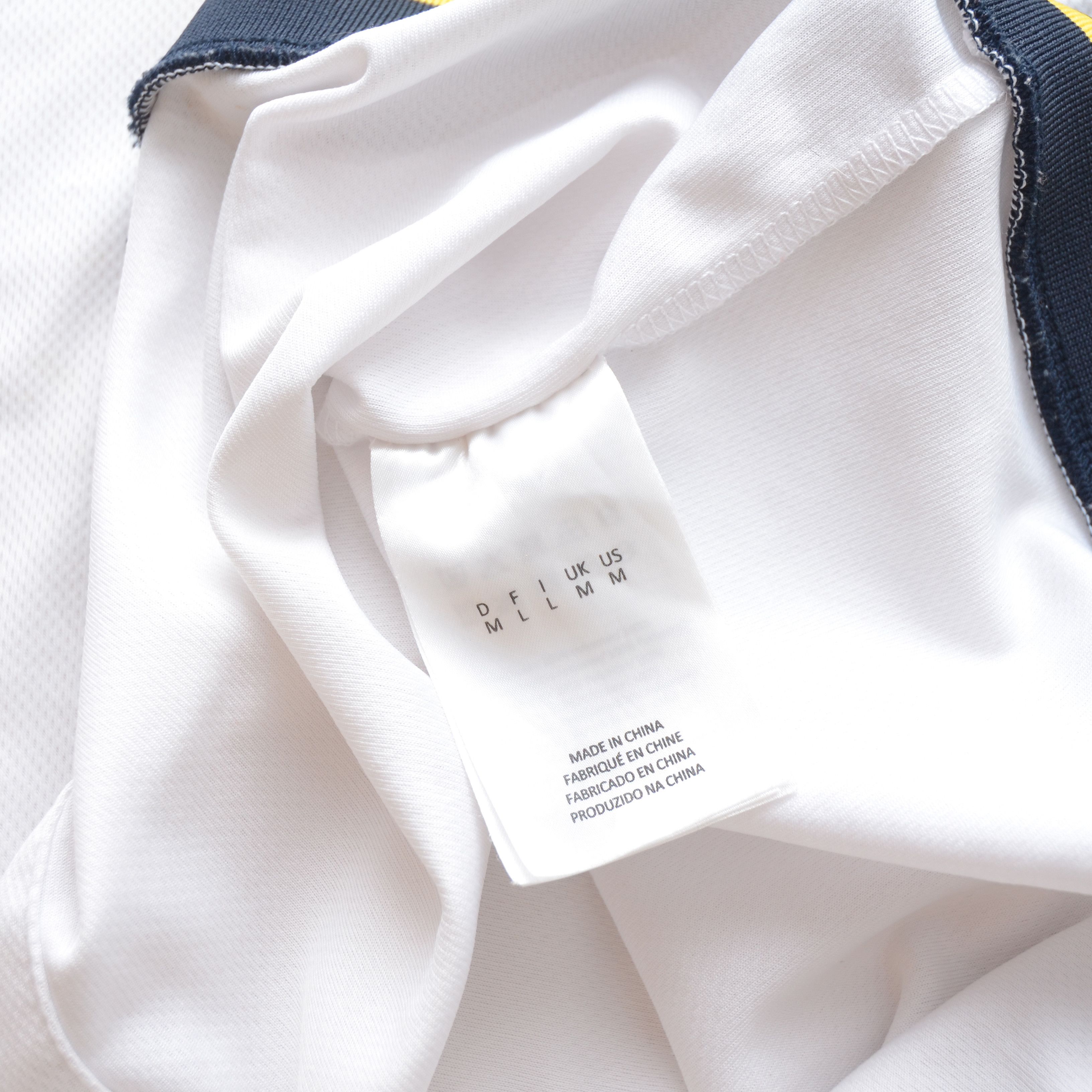 Karl Kani Karl Kani Striped Big Logo Jersey Size M White Hip-Hop Y2K Size US M / EU 48-50 / 2 - 12 Thumbnail