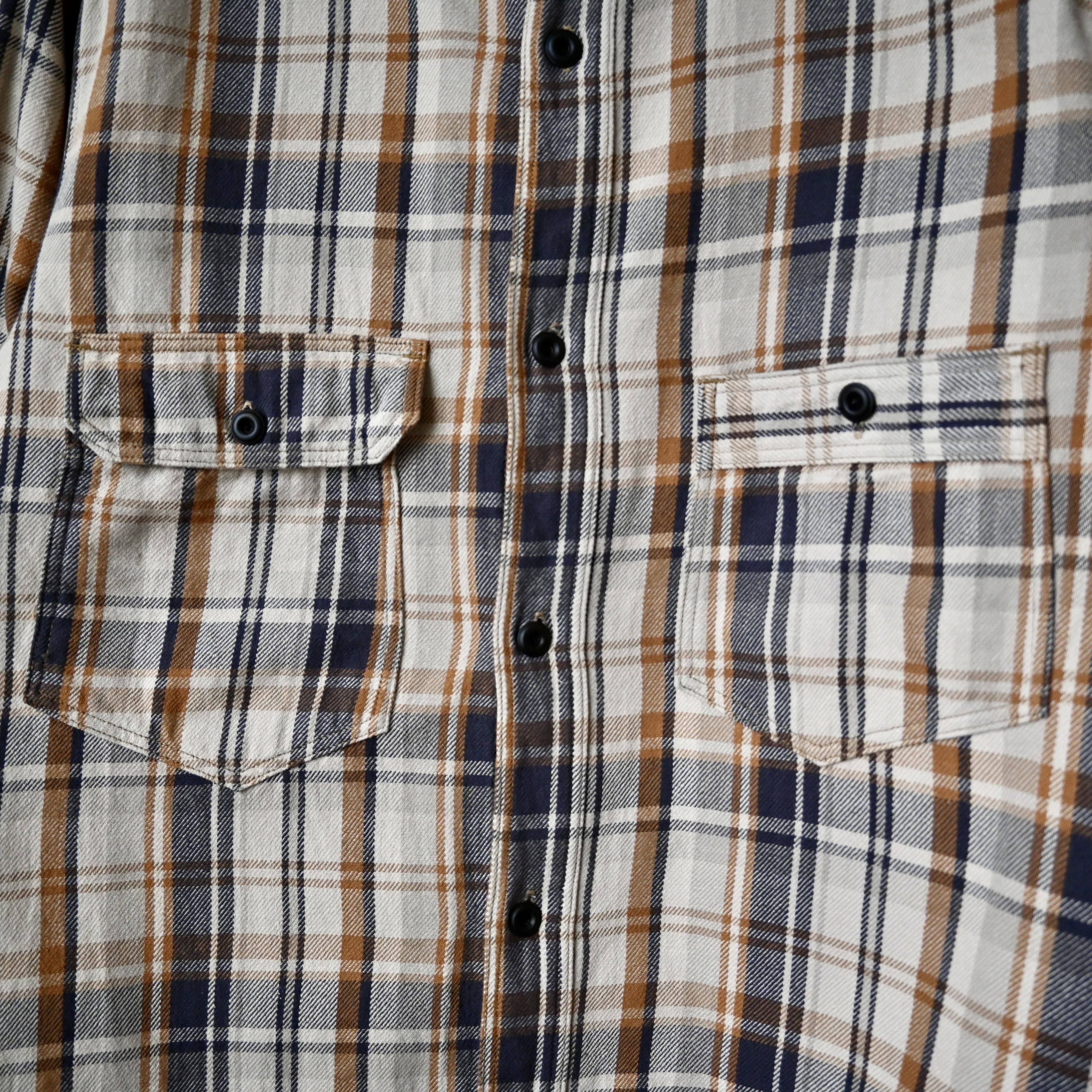 Freewheelers UNION SPECIAL OVERALLS plaid cotton work shirt made in Japan Size US XL / EU 56 / 4 - 7 Thumbnail