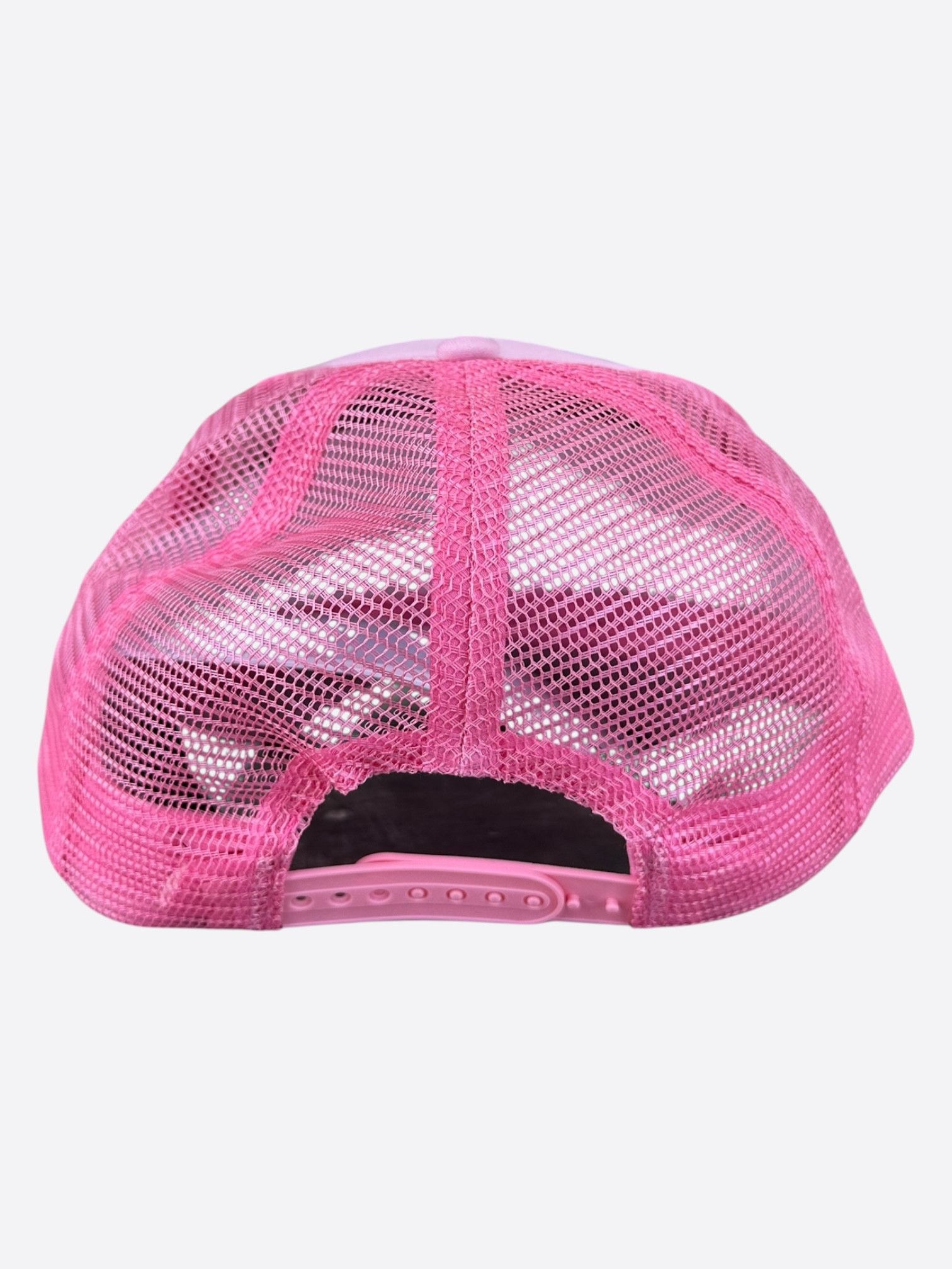 Who Decides War Who Decides War Pink MRDR Embroidered Patch Trucker Hat Size ONE SIZE - 3 Thumbnail