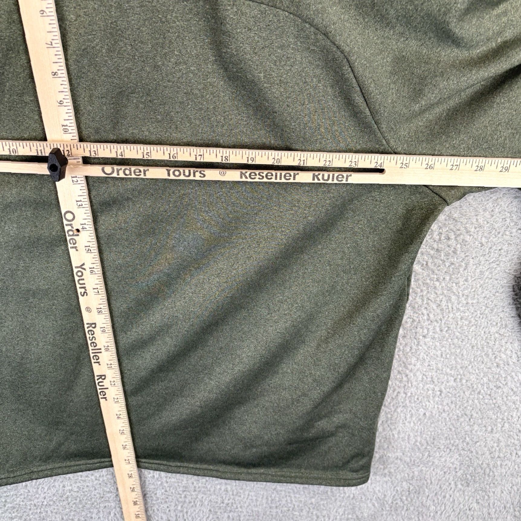 Vintage LL Bean Mountain Tech Fleece 1/2 Zip Jacket Men’s 2XL Olive Green Pullover Active Hiking Camping Size US XXL / EU 58 / 5 - 5 Thumbnail