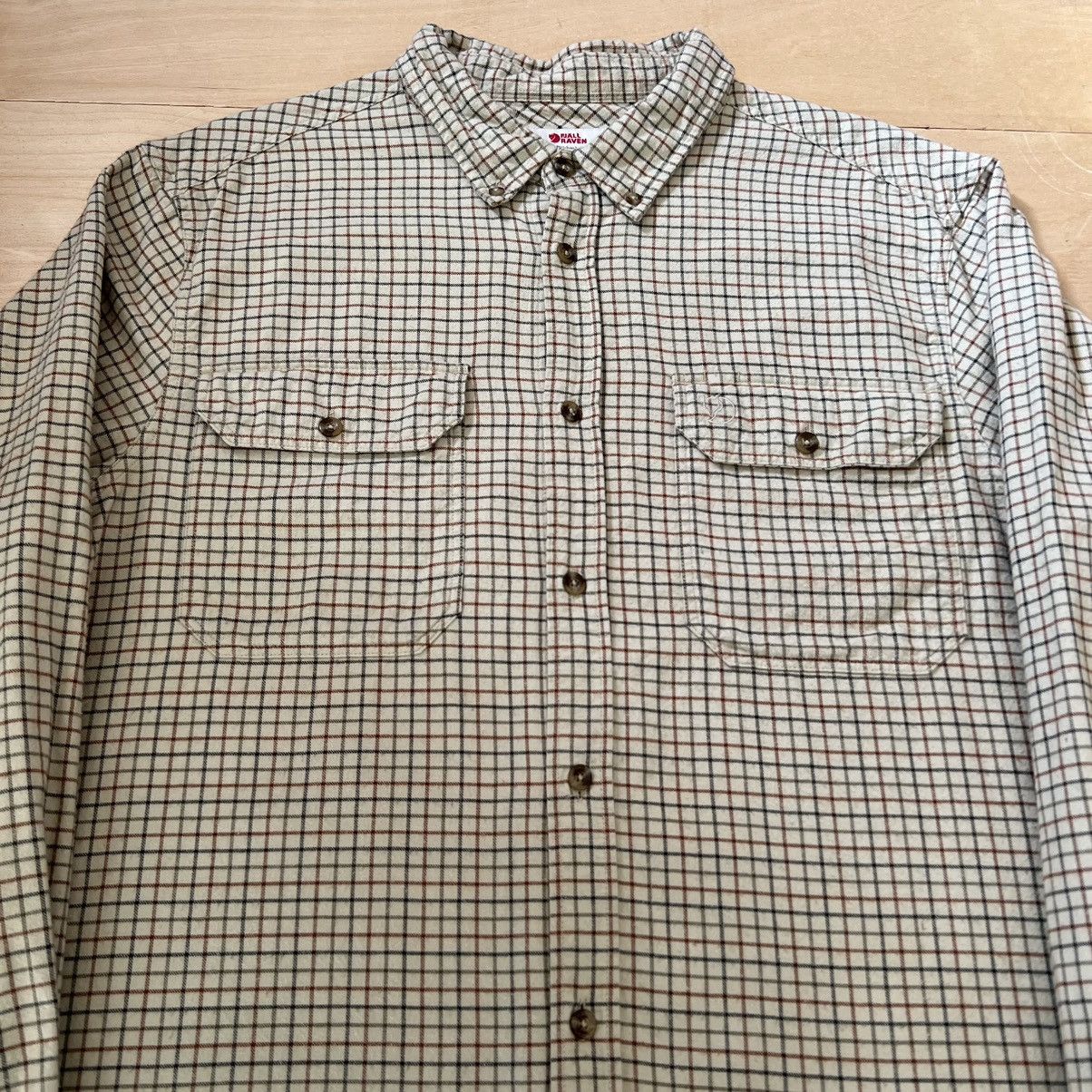 Fjallraven Fjallraven Shirt Large Beige Striped Long Sleeve Button Up Size US L / EU 52-54 / 3 - 2 Thumbnail