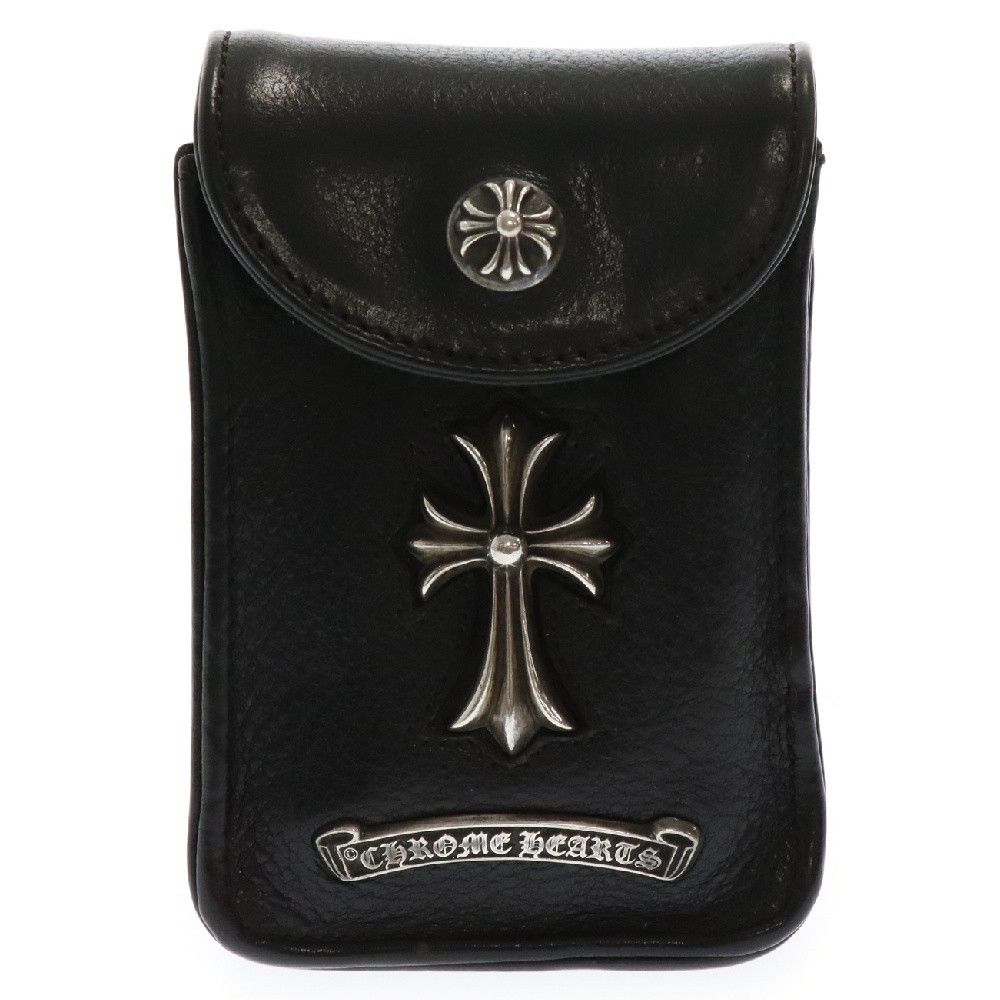 Chrome Hearts Leather Cigarette Case Size ONE SIZE - 1 Thumbnail