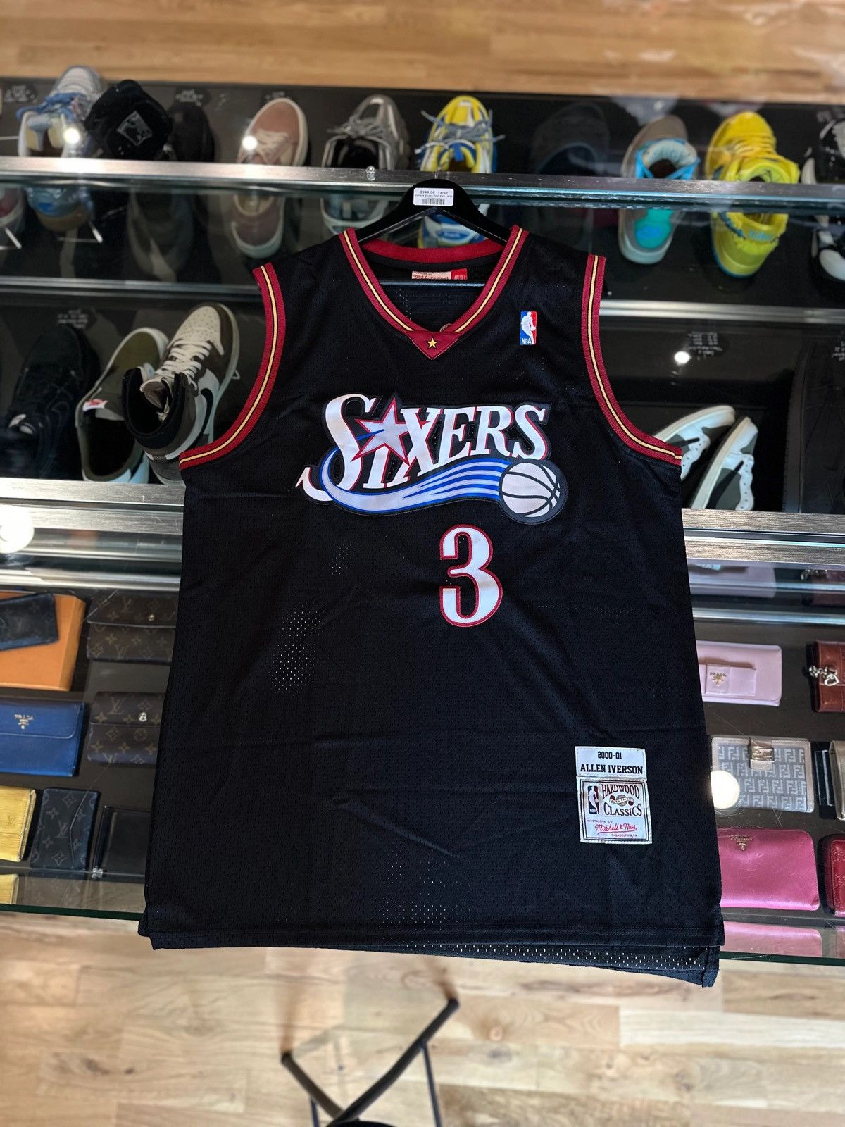Mitchell & Ness Mitchell & Ness Sixers Iverson Jersey DS Size XL Size US XL / EU 56 / 4 - 1 Thumbnail