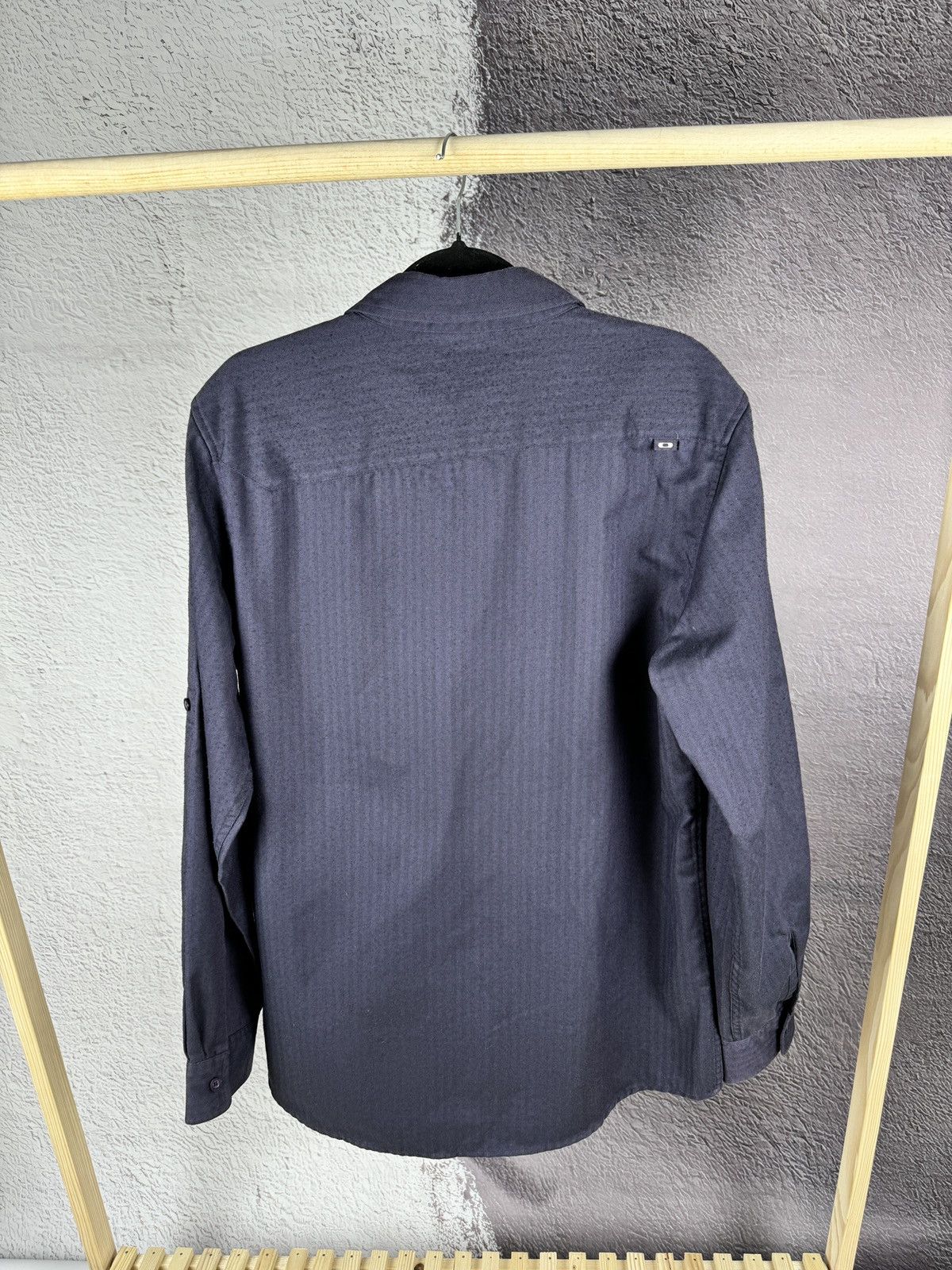 Oakley Oakley vintage FA 2011 blue violet overshirt pockets Size US L / EU 52-54 / 3 - 13 Thumbnail