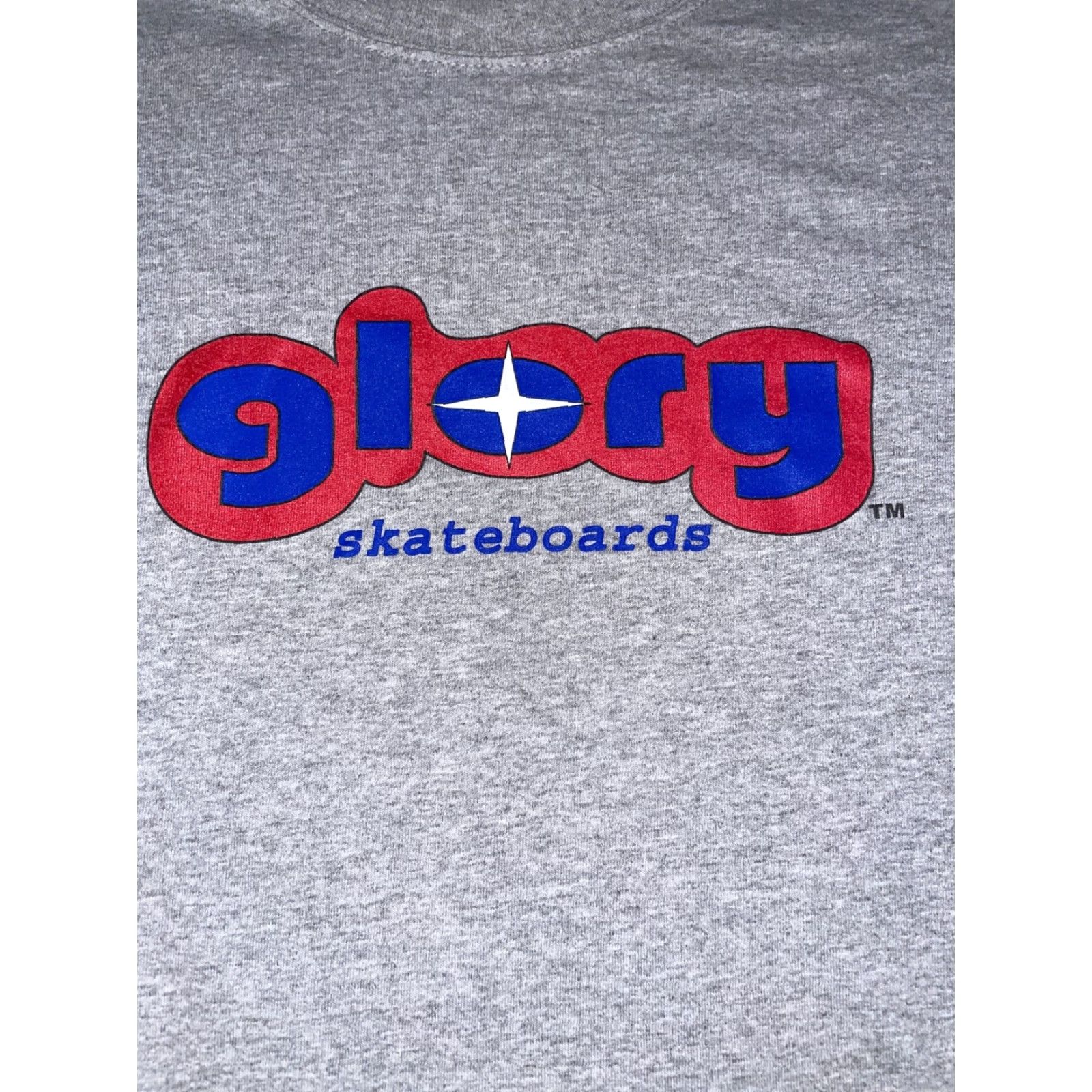 Vintage Glory Skateboards T-Shirt Grey XL Men Regular Short Sleeve Shirt Size US XL / EU 56 / 4 - 2 Thumbnail