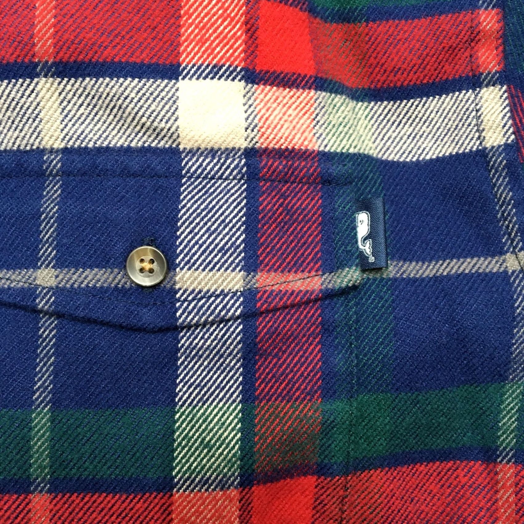 Vineyard Vines Vineyard Vines Crosby Shirt Mens L Blue Plaid Flannel Windbreaker Lined Button-Up Long Sleeve Casual Winter Size US L / EU 52-54 / 3 - 5 Thumbnail