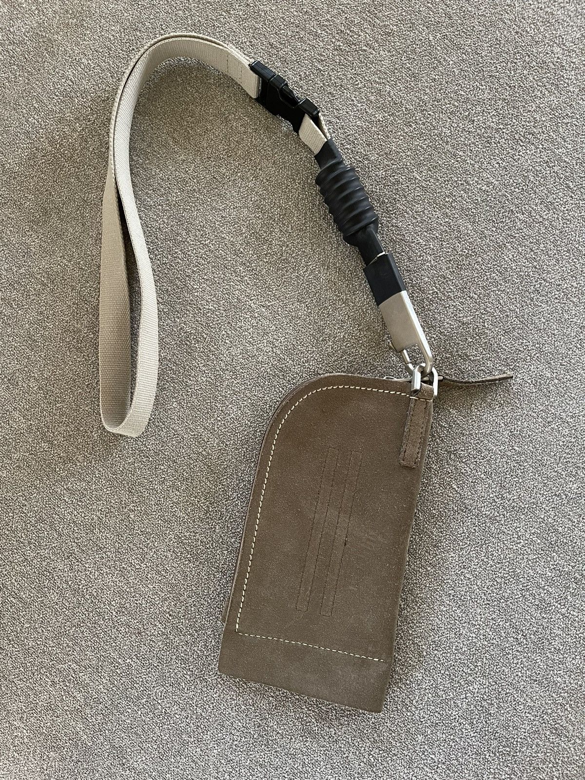 Rick Owens neck wallet black | eBay