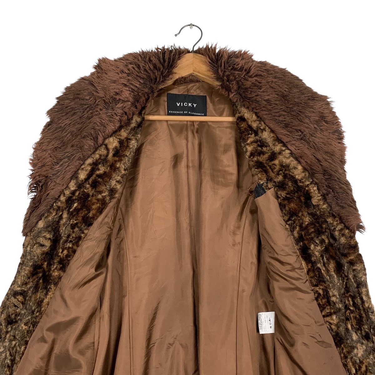 Japanese Brand Japanese Brand Vicky Faux Fur Elegance Coat Size M / US 6-8 / IT 42-44 - 12 Thumbnail