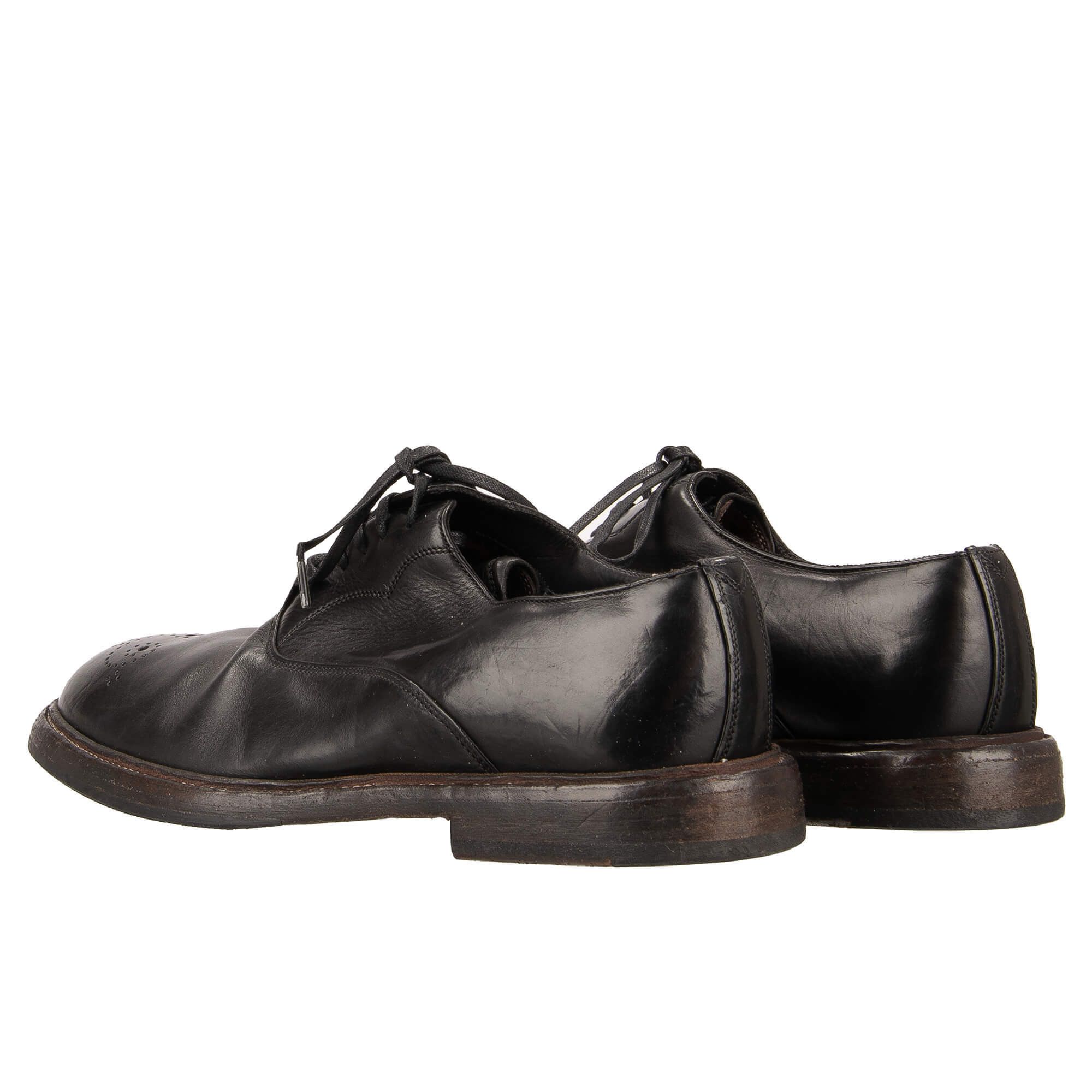 Dolce & Gabbana o1y0125 Laced Shoes in Black Size US 5.5 / EU 38 - 5 Thumbnail