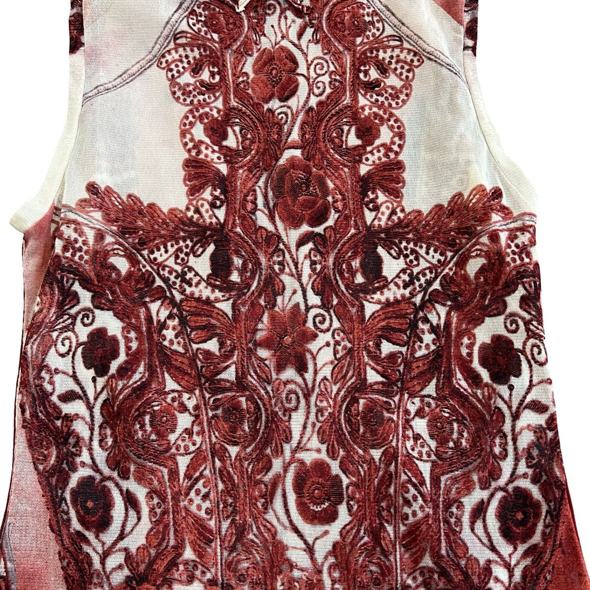Jean Paul Gaultier Jean Paul GAULTIER 1999ss.Tromp l'oeil Sleeveless Tank Top Size M / US 6-8 / IT 42-44 - 6 Thumbnail