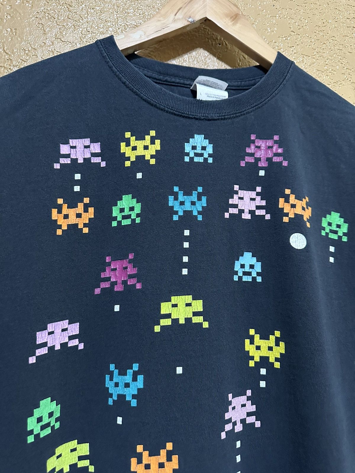 Japanese Brand × Vintage 📌 Vintage Space Invaders T Shirt Size US L / EU 52-54 / 3 - 2 Thumbnail