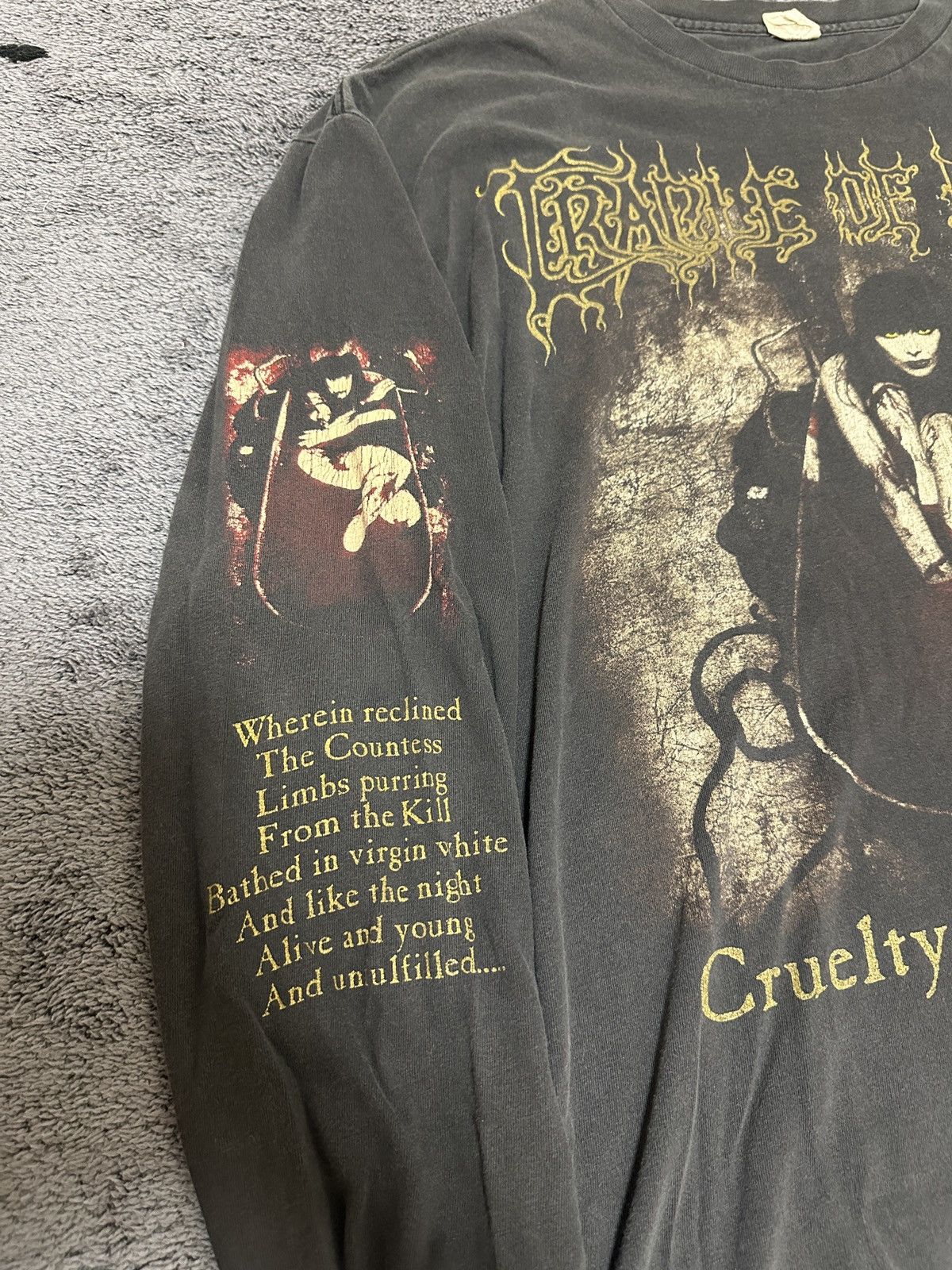 Vintage Cruelty and the Beast Long sleeve Size US XL / EU 56 / 4 - 2 Thumbnail
