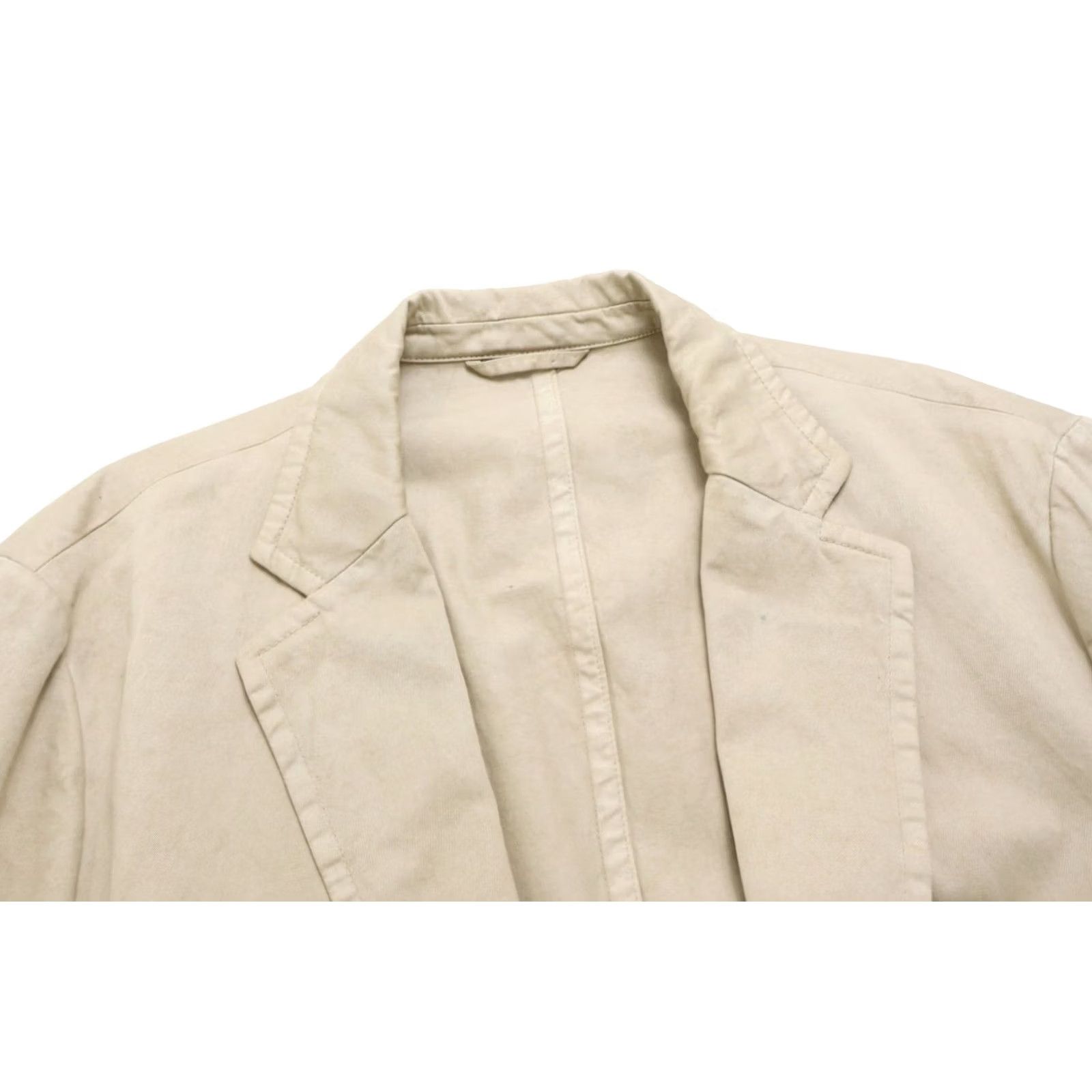 Hugo Boss HUGO BOSS Maxwell/Winner-D Blazer Men's XL Single Breasted Notch Lapel Blazer Beige Size 46R - 5 Thumbnail