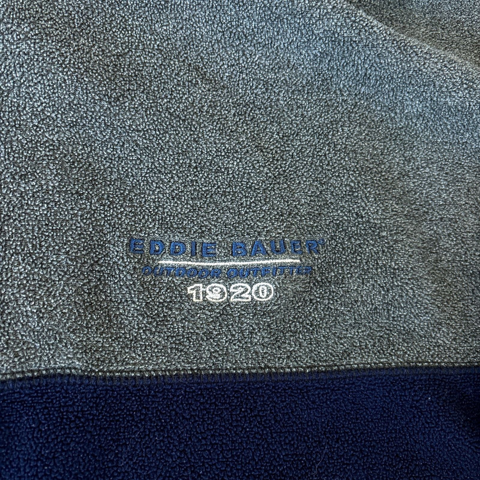 Eddie Bauer Vtg Eddie Bauer Outfitters 1920 Gray Zip Fleece Sweatshirt Size US S / EU 44-46 / 1 - 4 Thumbnail