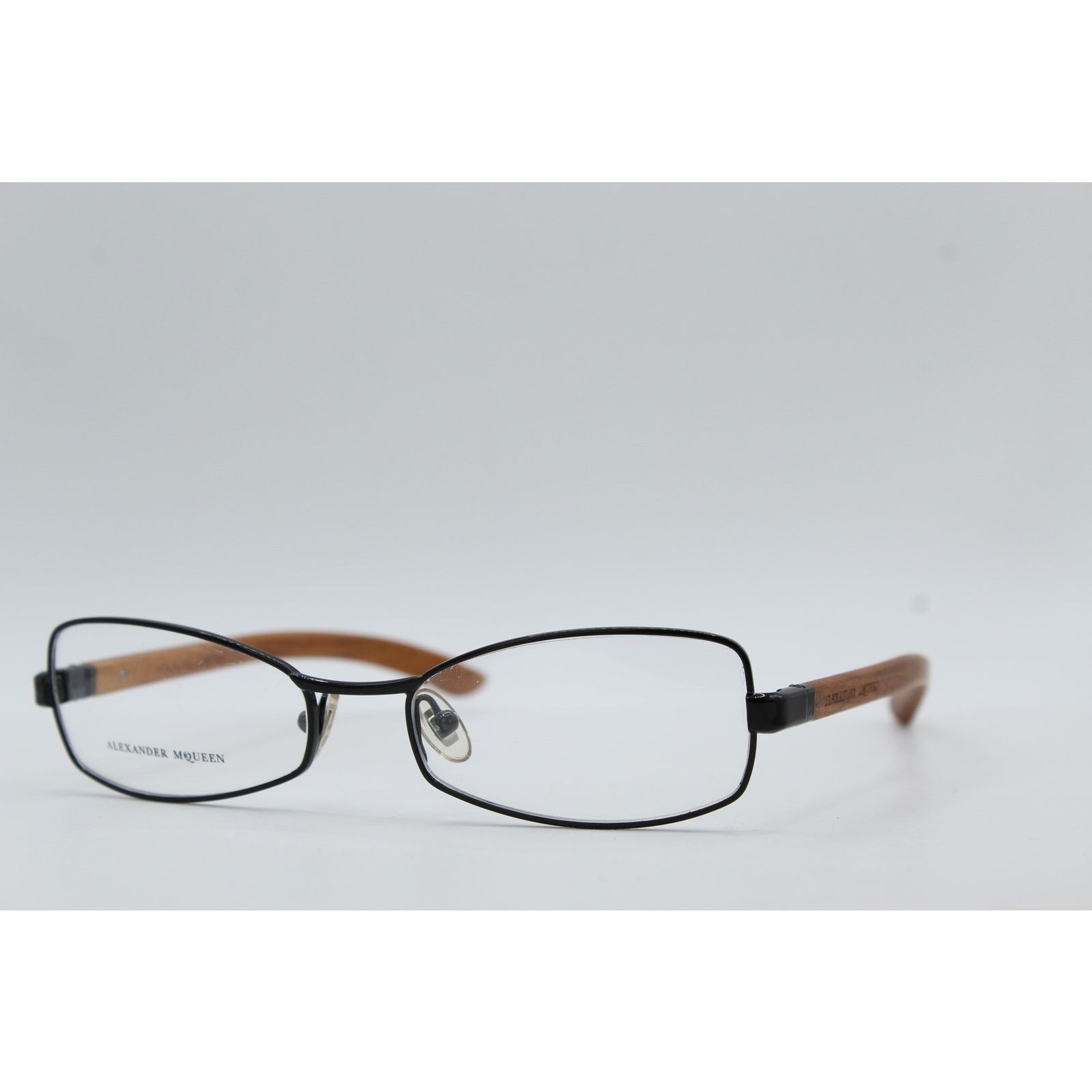 Alexander McQueen Alexander McQueen AMQ4117 1VR Hybrid Wood Eyeglasses 130 Size ONE SIZE - 2 Thumbnail