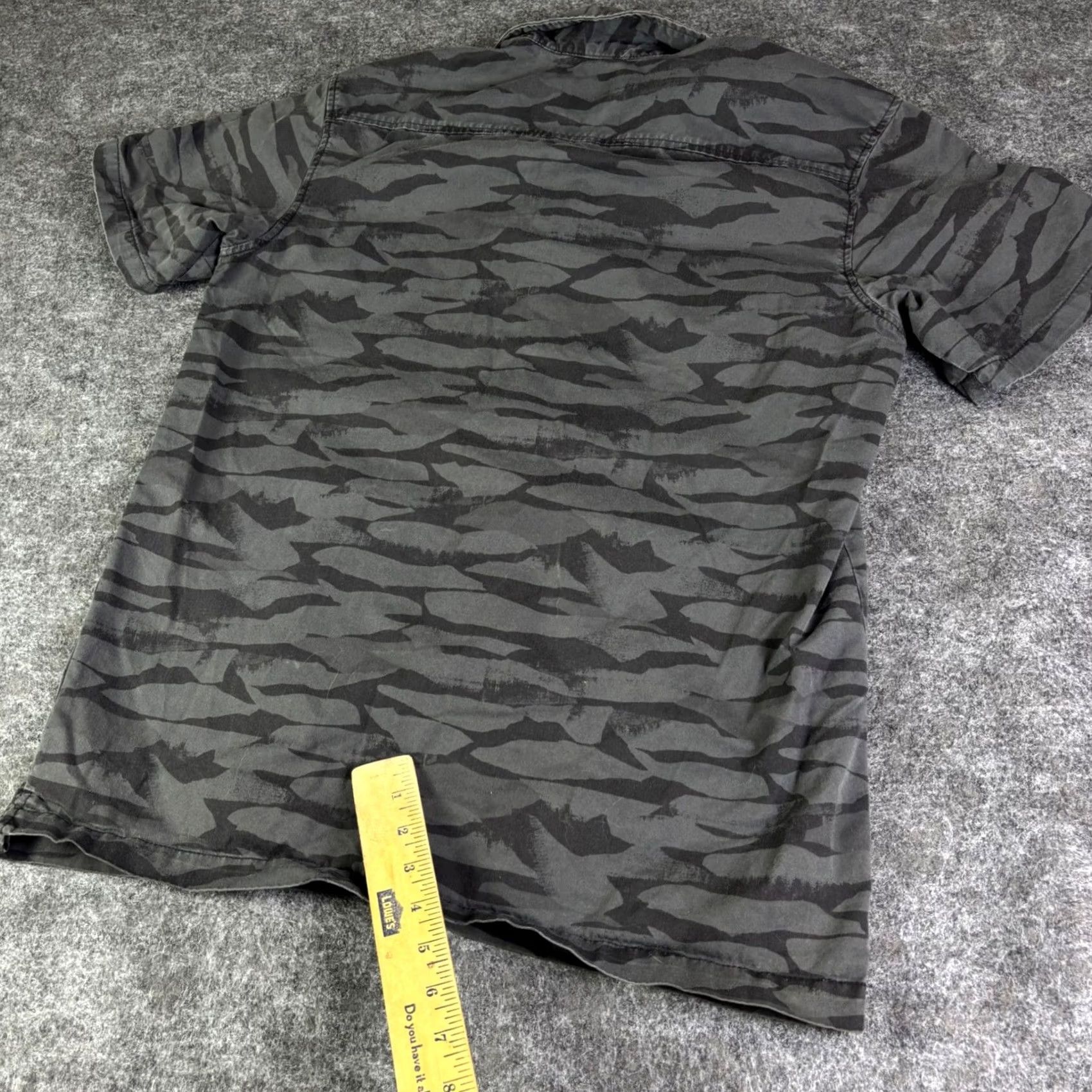 Dickies Dickies Skateboarding Mens Medium Grey Tiger Stripe Camo Short Sleeve Shirt Size US M / EU 48-50 / 2 - 2 Thumbnail