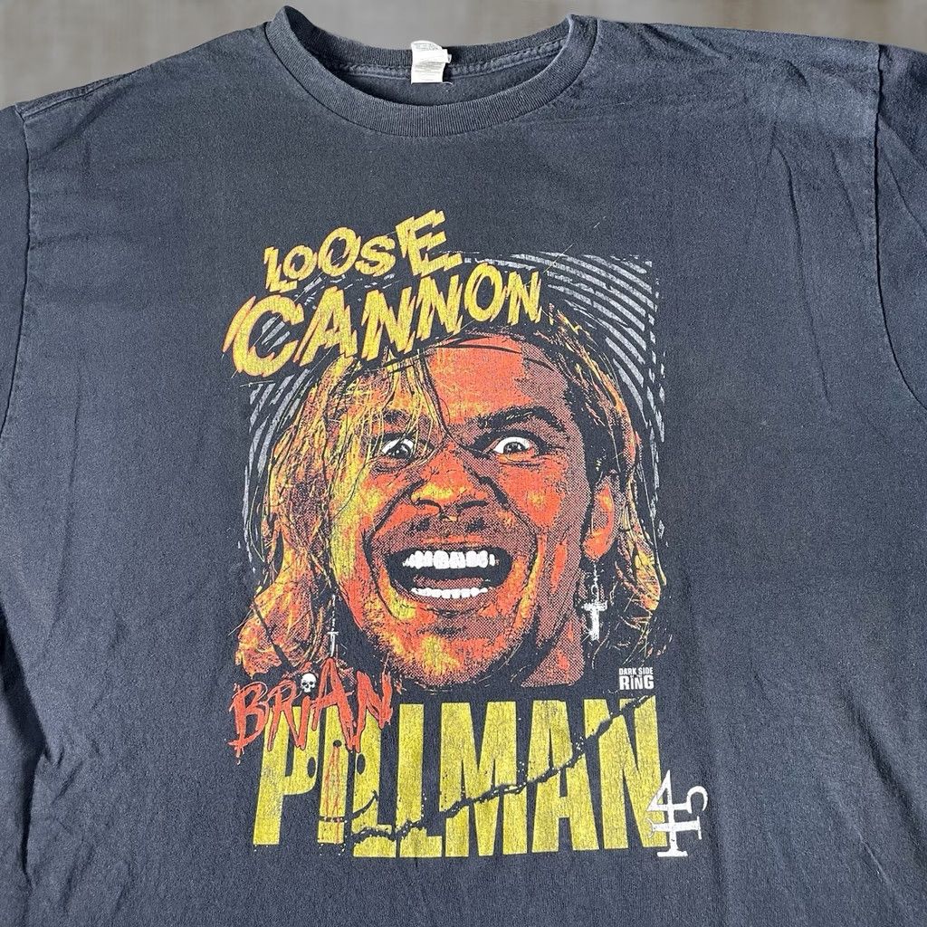 Canon Dark Side Of The Ring Brian Pillman Shirt Mens XL Loose Canon Wrestling WCW WWF Black Size US XL / EU 56 / 4 - 1 Thumbnail