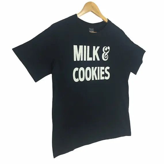 Number (N)ine NUMBER (N)INE Takahiro Miyashita Milk & Cookies Tee Shirt Size US M / EU 48-50 / 2 - 4 Thumbnail