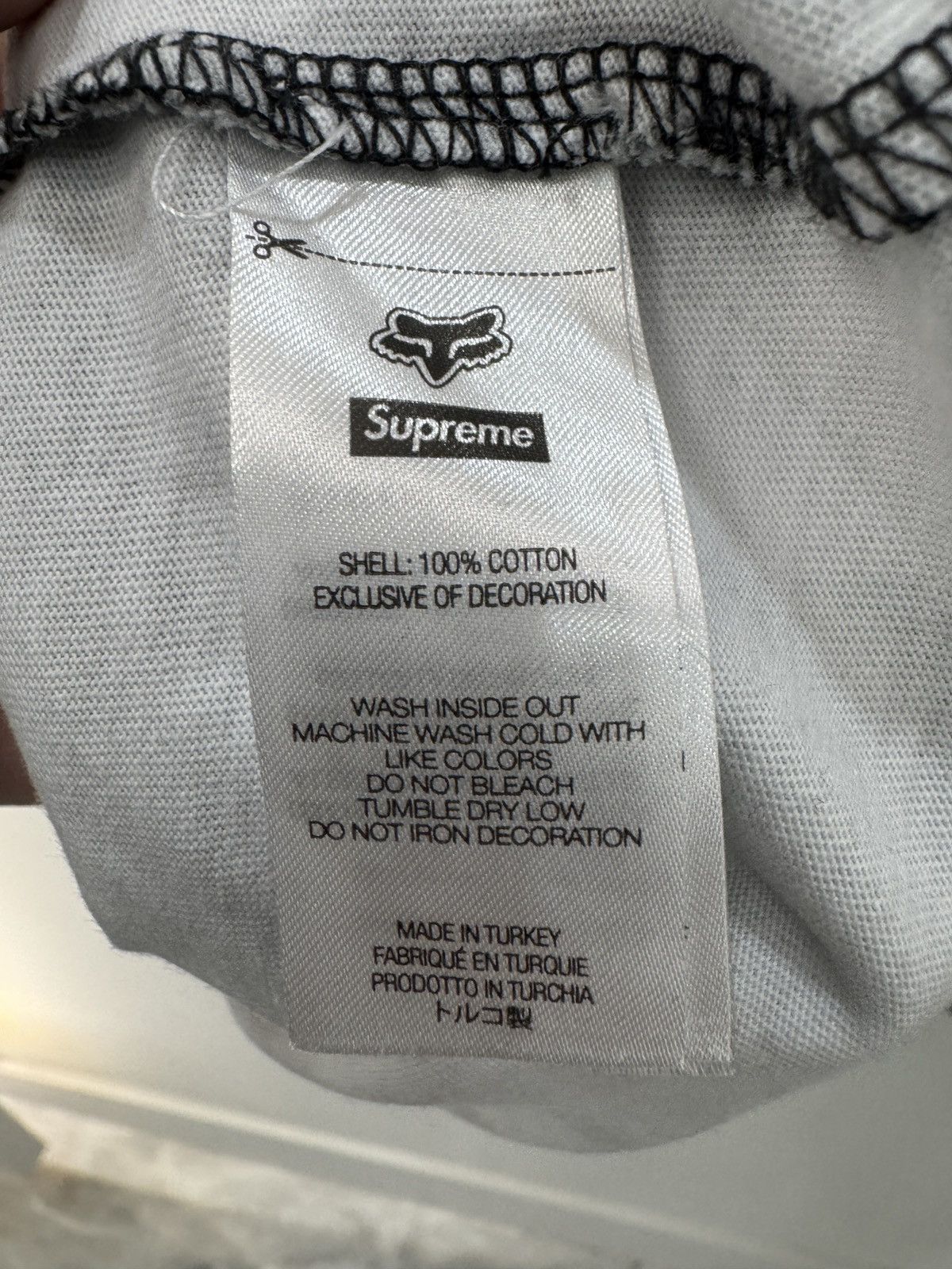 Fox Racing × Supreme Supreme Fox Racing Graphic Long Sleeve Shirt Size US M / EU 48-50 / 2 - 6 Thumbnail