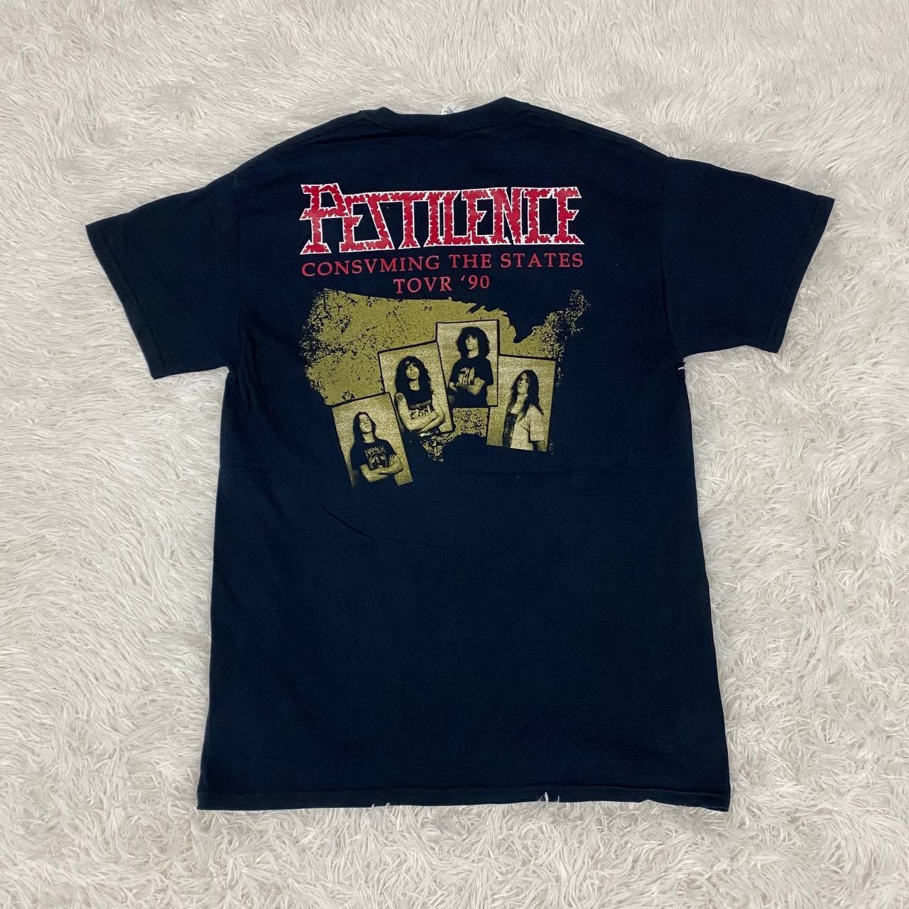 Band Tees Death metal band pestilence consuming impulse Size US M / EU 48-50 / 2 - 2 Thumbnail