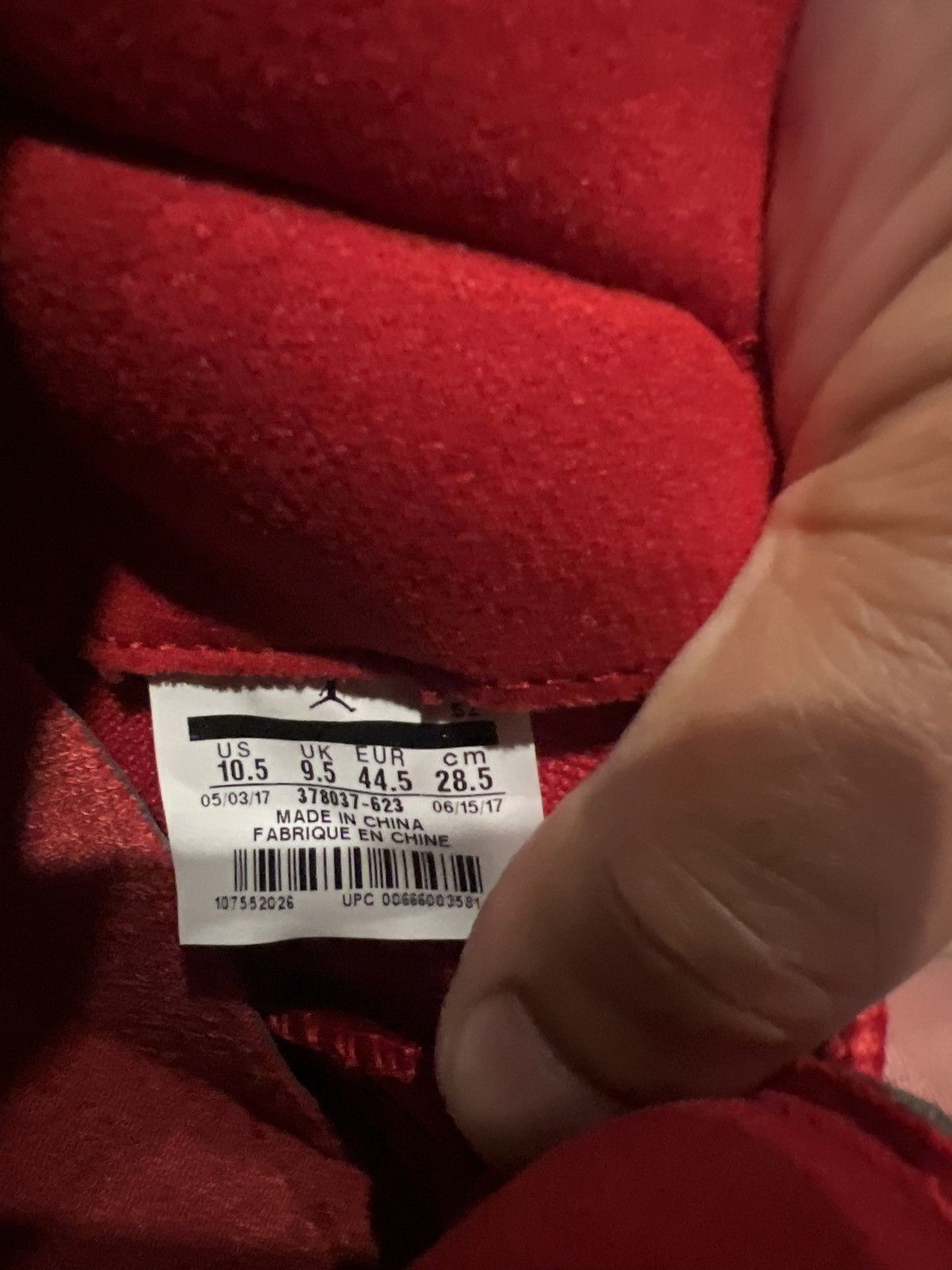 Jordan Brand × Nike Jordan 11 Gym Red Size US 10.5 / EU 43-44 - 3 Thumbnail
