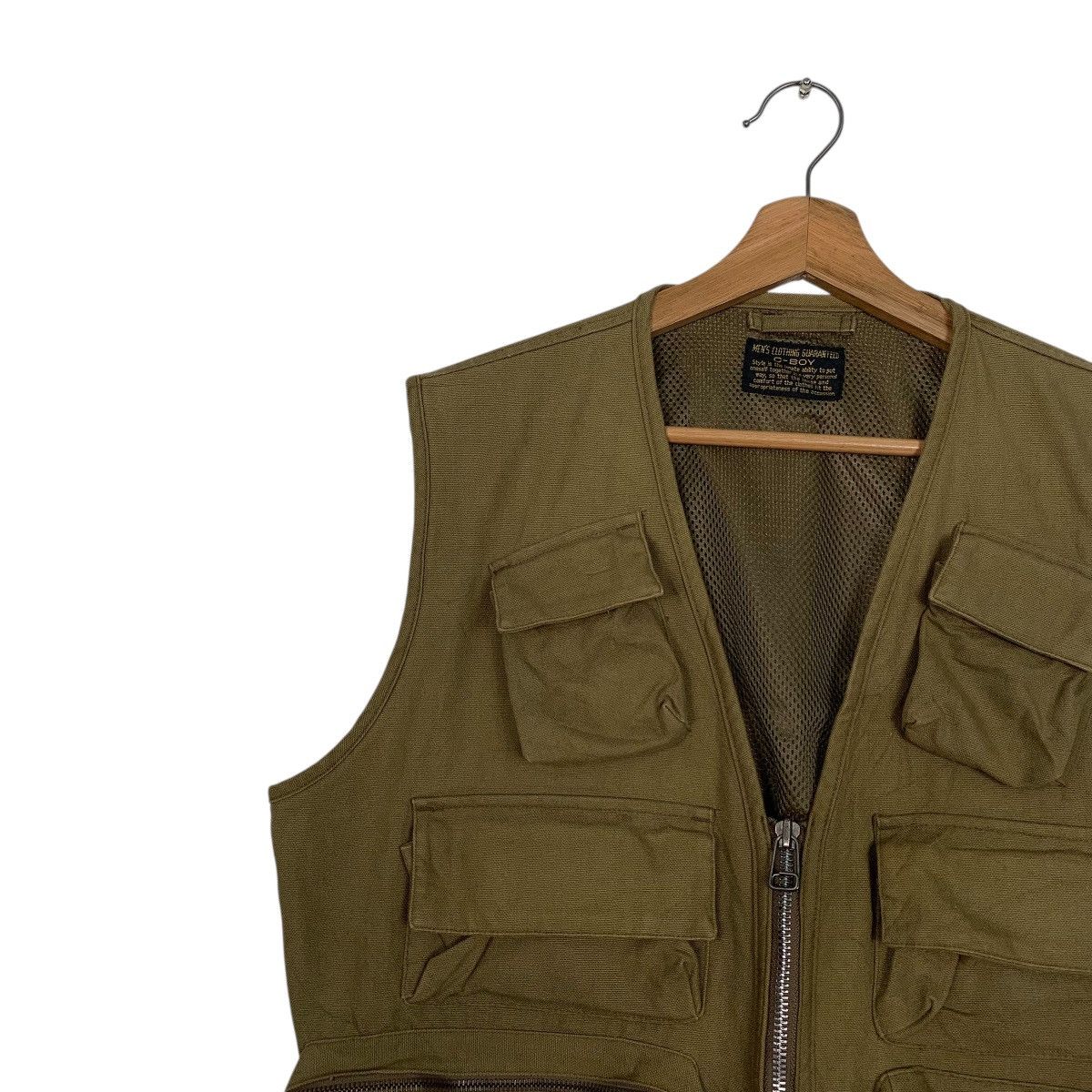Japanese Brand C-Boy Multipocket Fishing Tactical Vest Size US M / EU 48-50 / 2 - 6 Thumbnail