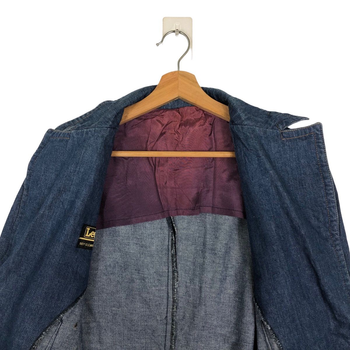 Lee 🔥60’s VINTAGE UNION MADE DENIM CHORE JACKET LEE USA Size US M / EU 48-50 / 2 - 11 Thumbnail
