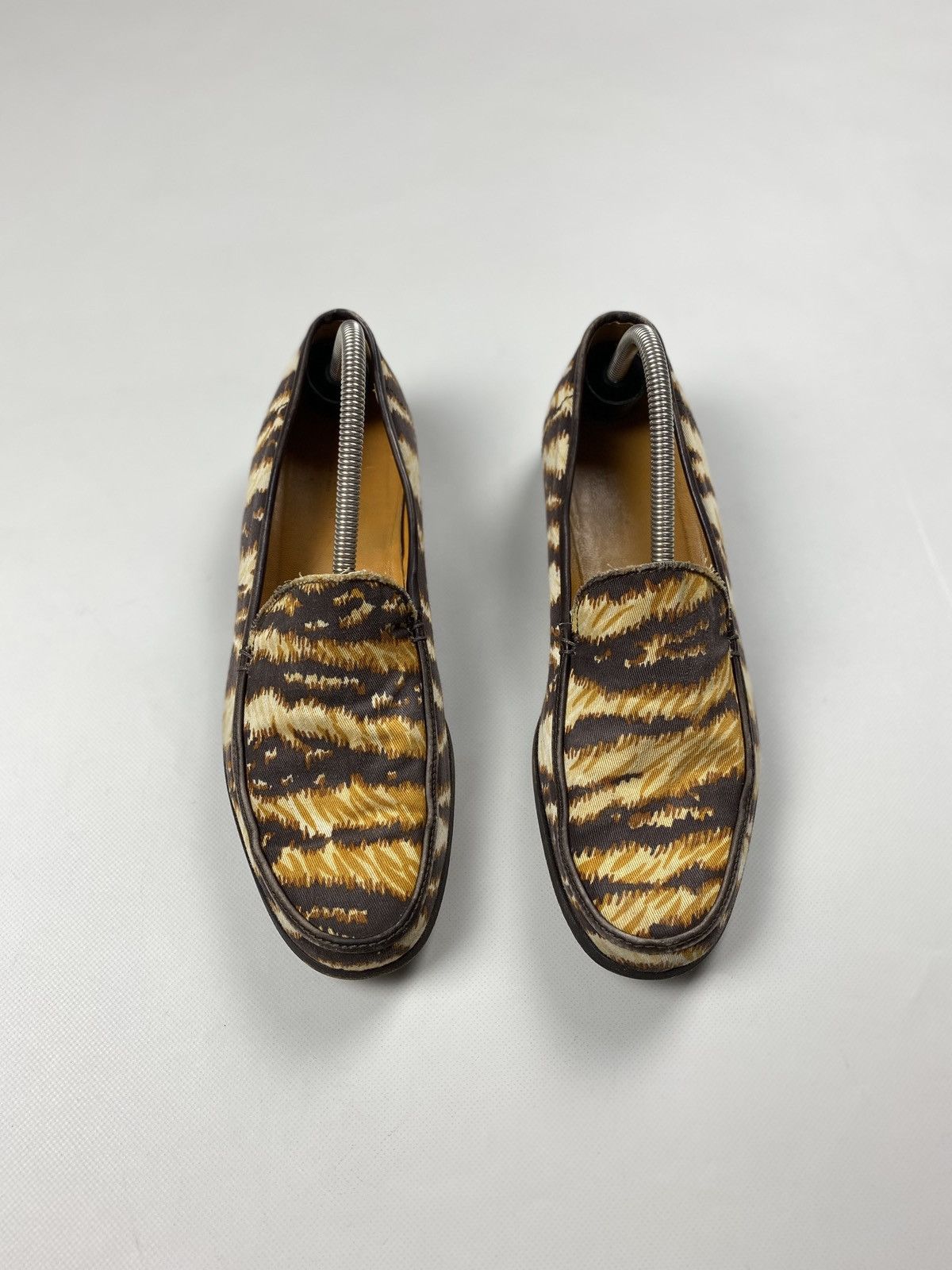 Dolce & Gabbana Dolce & Gabbana men’s vintage animal pattern loafer shoes Size US 8.5 / EU 41-42 - 6 Thumbnail