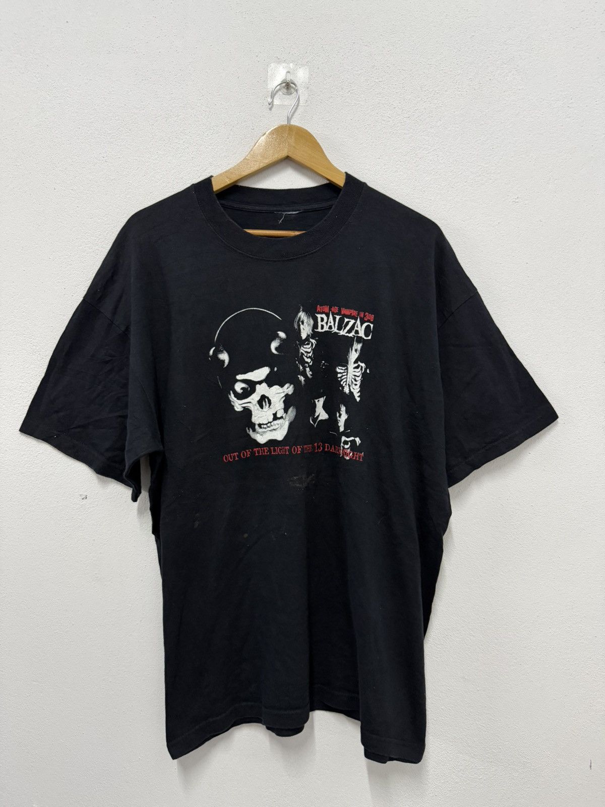 Band Tees Vintage Balzac Atom Age vampire in 308 japanese band tee Size US XL / EU 56 / 4 - 1 Thumbnail