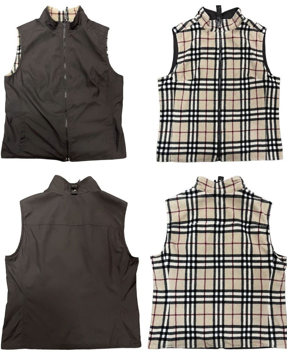 Burberry 🔥BURBERRY Nova Check Reversible Vest Jacket | Grailed