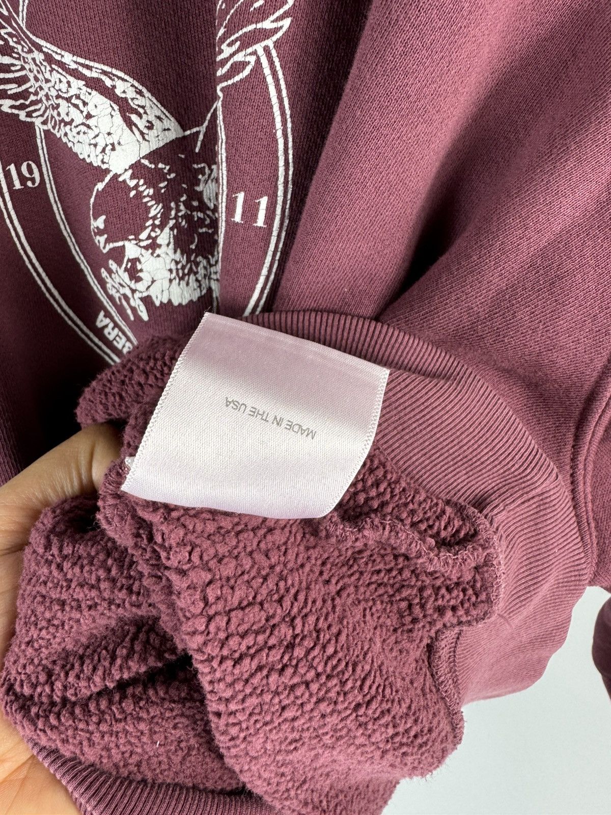 Enfants Riches Deprimes NEW YORK YOUNG REPUBLICAN CLUB BURGUNDY JUMPER Size US L / EU 52-54 / 3 - 8 Thumbnail