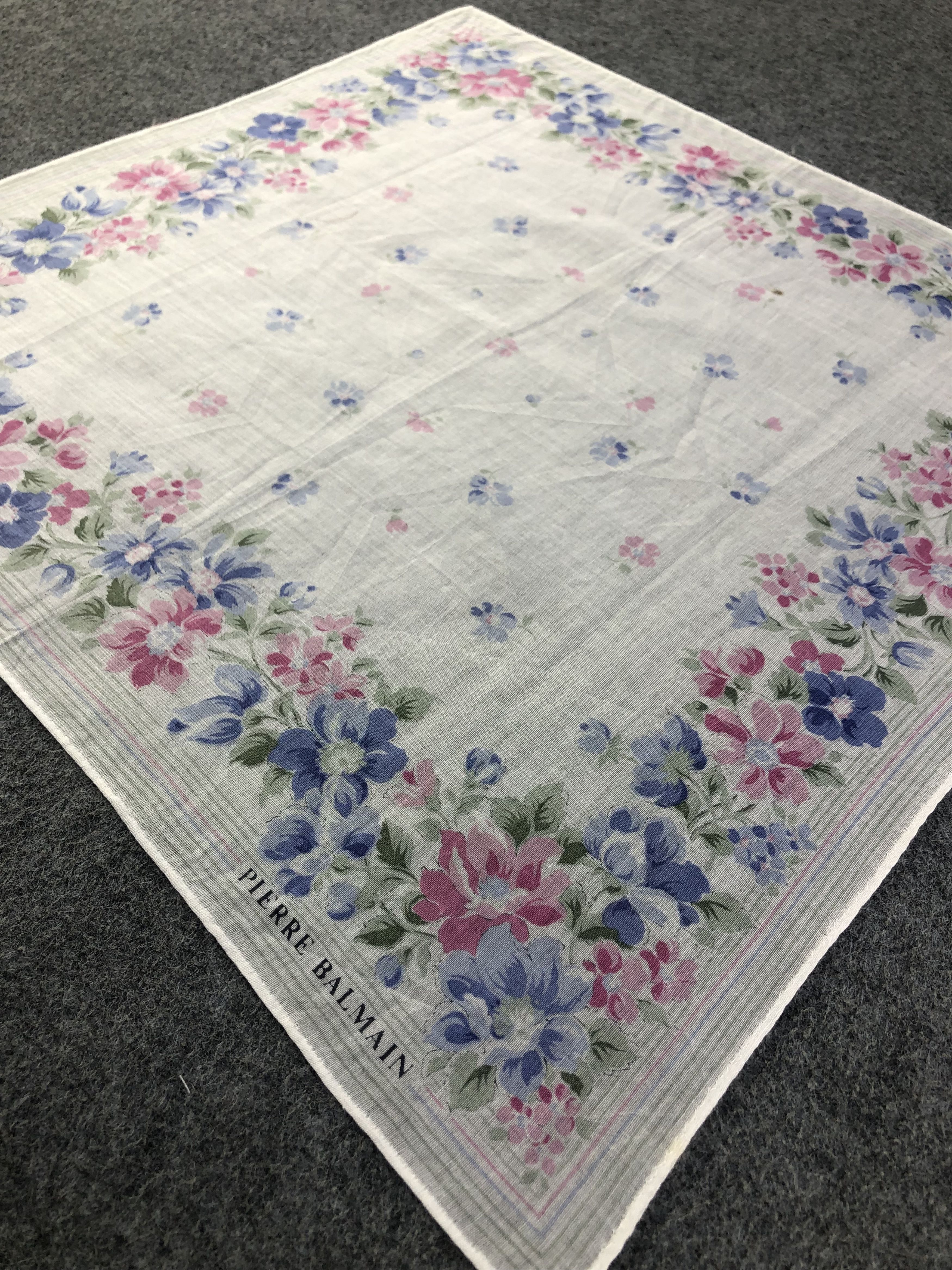 Pierre Balmain × Vintage Pierre Balmain Handkerchief / Bandana / Neckerchief Size ONE SIZE - 4 Thumbnail