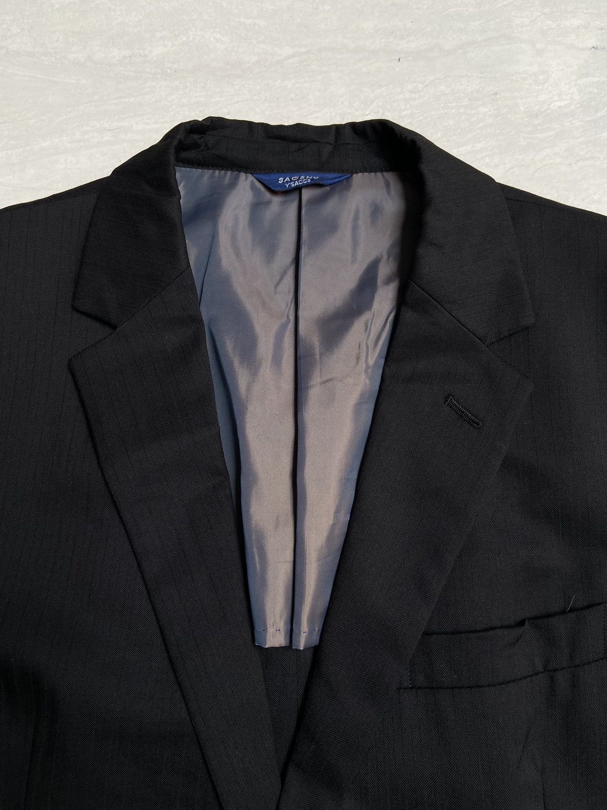 Yohji Yamamoto SACSNY Y’SACCS Black Suit Size US S / EU 44-46 / 1 - 9 Thumbnail