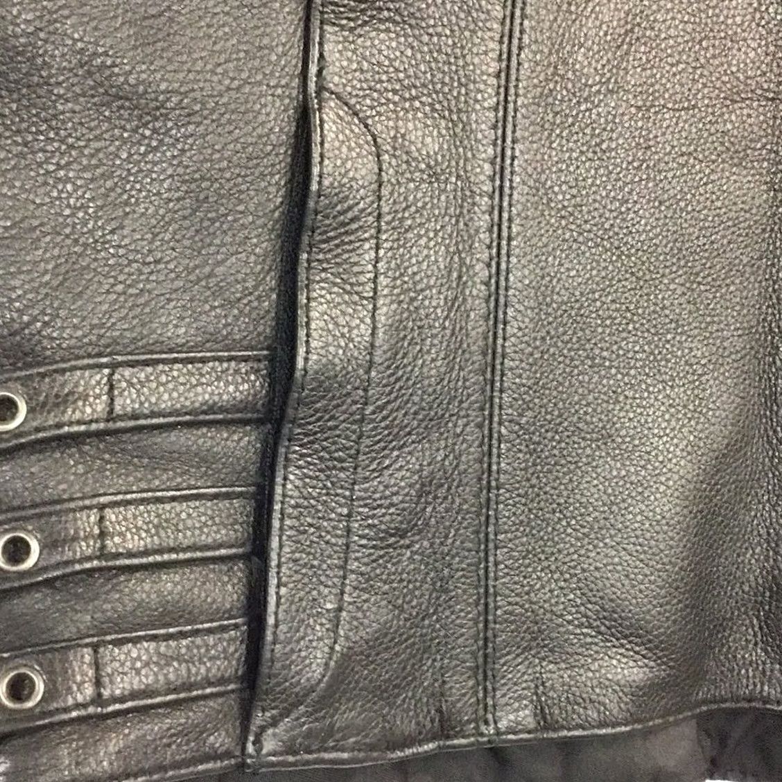 Vintage VINTAGE Milwaukee Leather Women Vest XL Black Motorcycle Jacket Women Size XL / US 12-14 / IT 48-50 - 5 Thumbnail