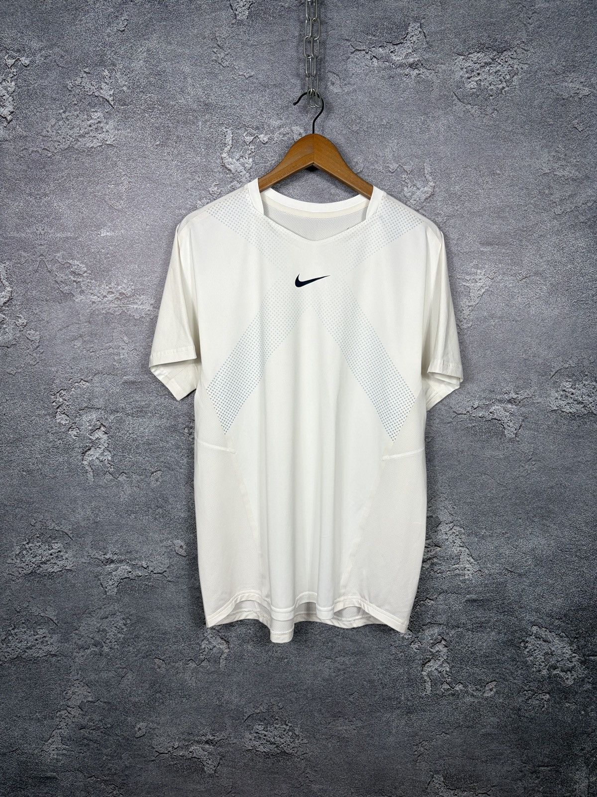 Nike Vintage 2013 Us Open Nike Rafa Nadal T-shirt Jersey Size US L / EU 52-54 / 3 - 2 Thumbnail