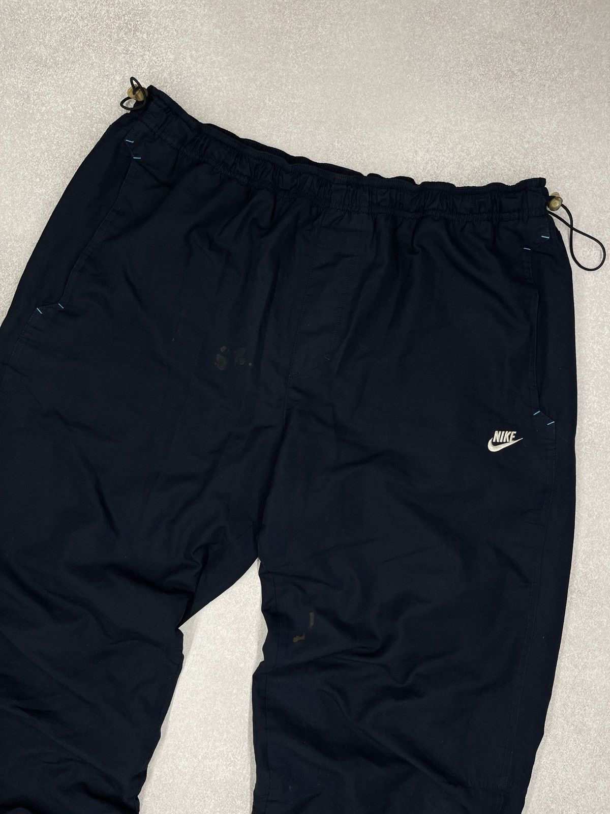 Nike Vintage Nike Nylon Sweatpants Navy Drill Y2K ACG TECH Size US 38 / EU 54 - 3 Thumbnail