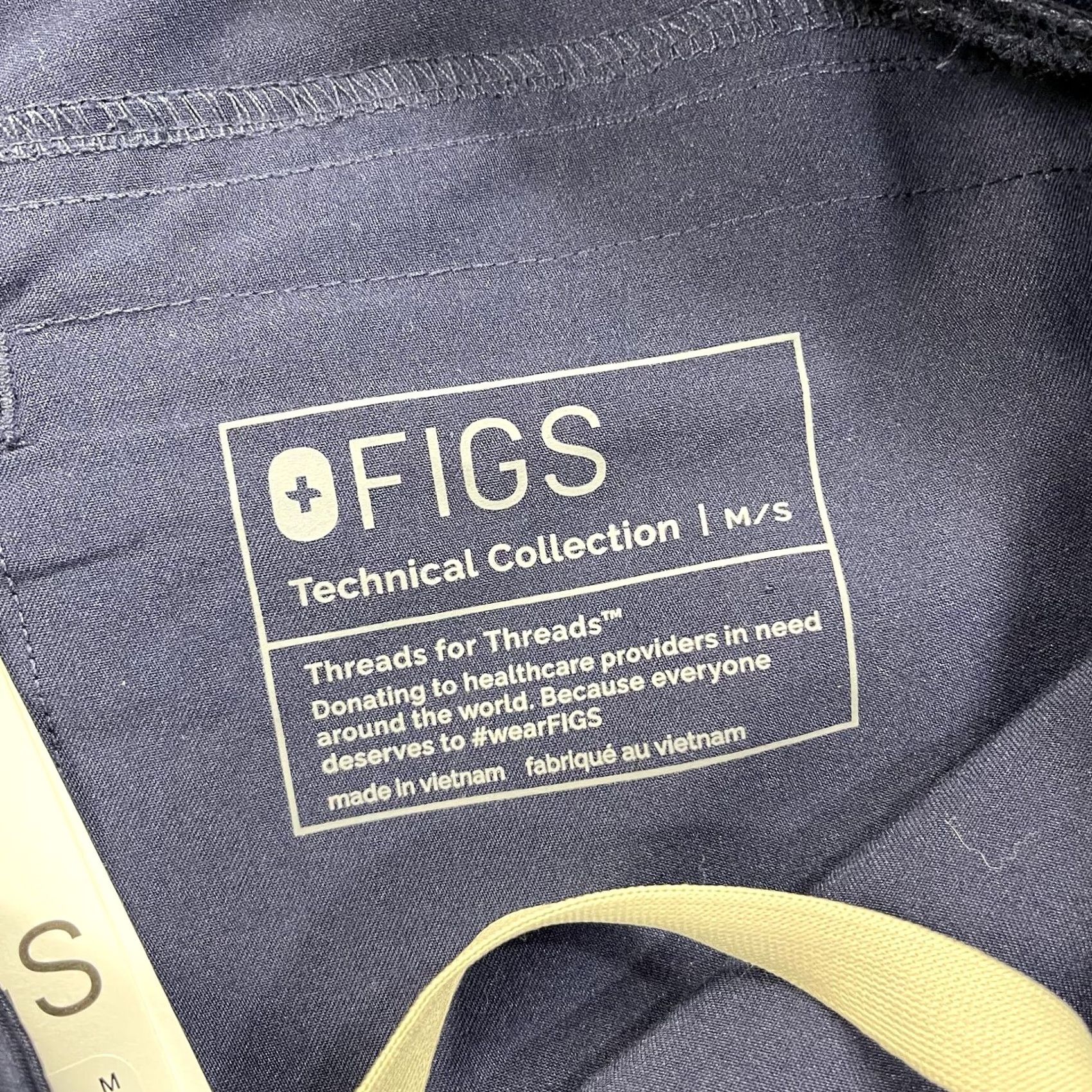 Vintage FIGS Pants Mens M Blue Axim 2.0 Cargo Scrub Technical Collection T2001S NWT Loose Fit Pocketed Workwear Mens Size US 31 - 5 Thumbnail