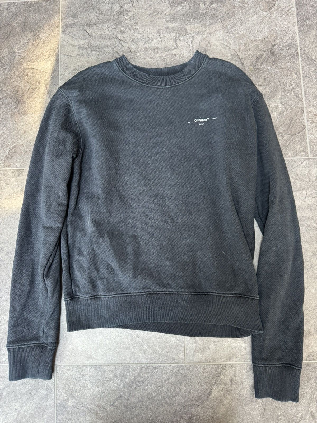Off-White Black Off-White Sweater Size US M / EU 48-50 / 2 - 1 Thumbnail