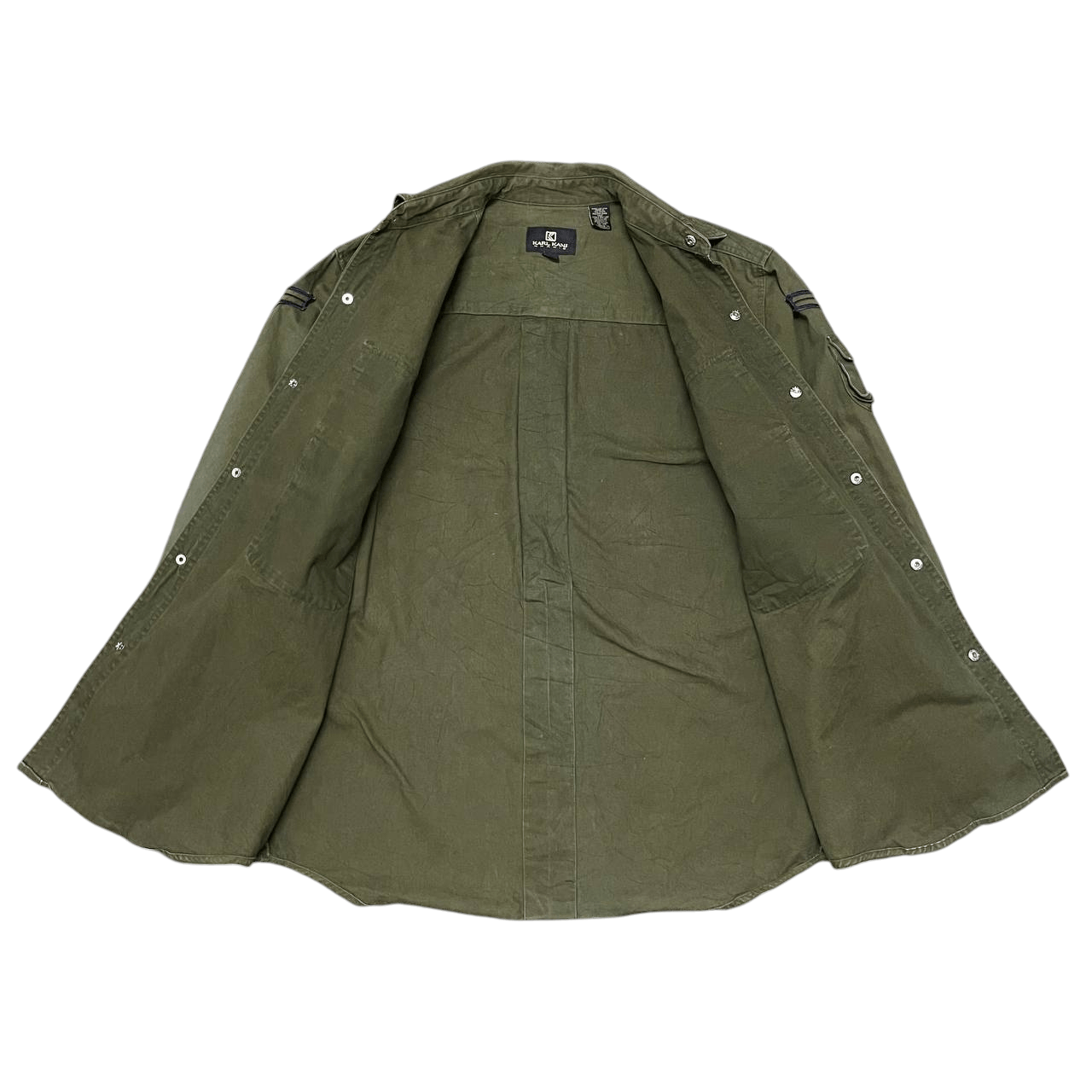 Karl Kani Vintage Karl Kani Jeans Army Jacket Size US L / EU 52-54 / 3 - 8 Thumbnail